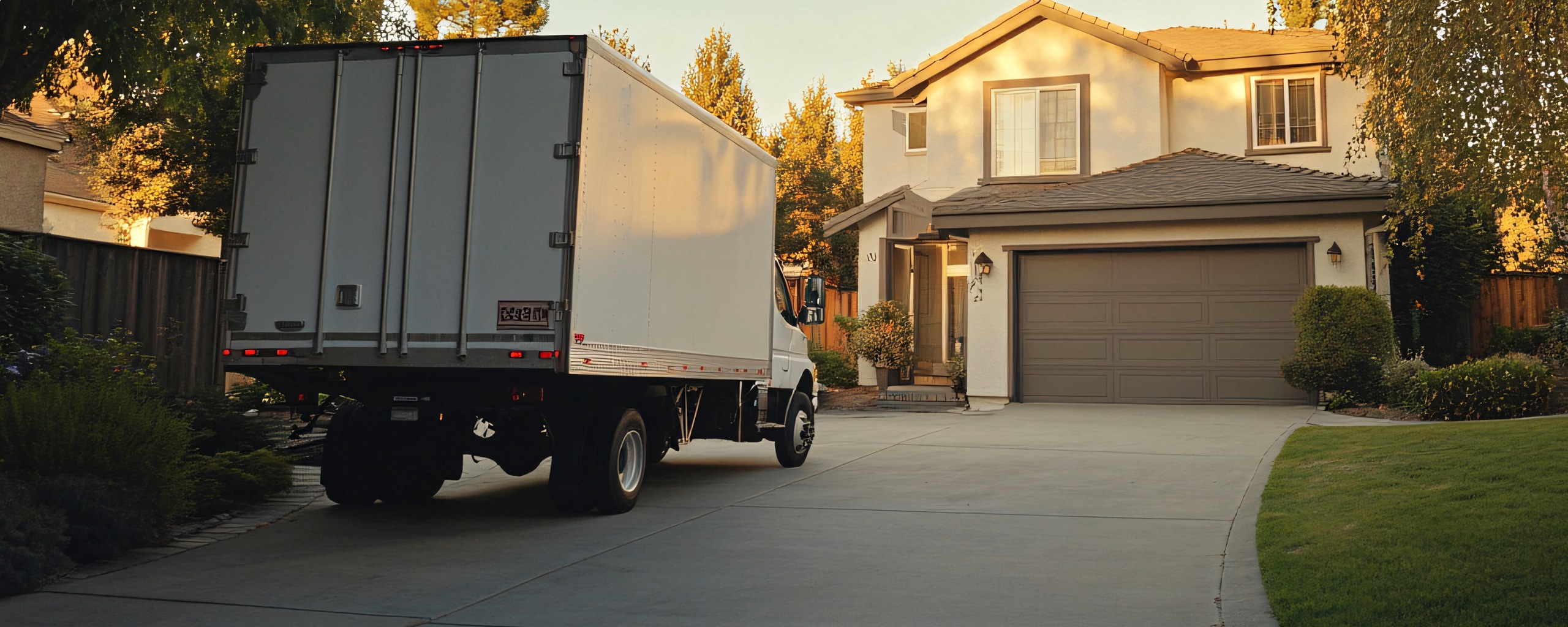 Moving truck and crew serving Olathe, Kansas