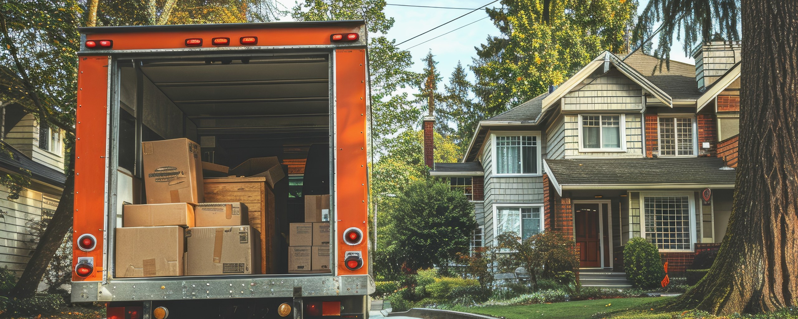 Moving truck and crew serving Boston, Massachusetts