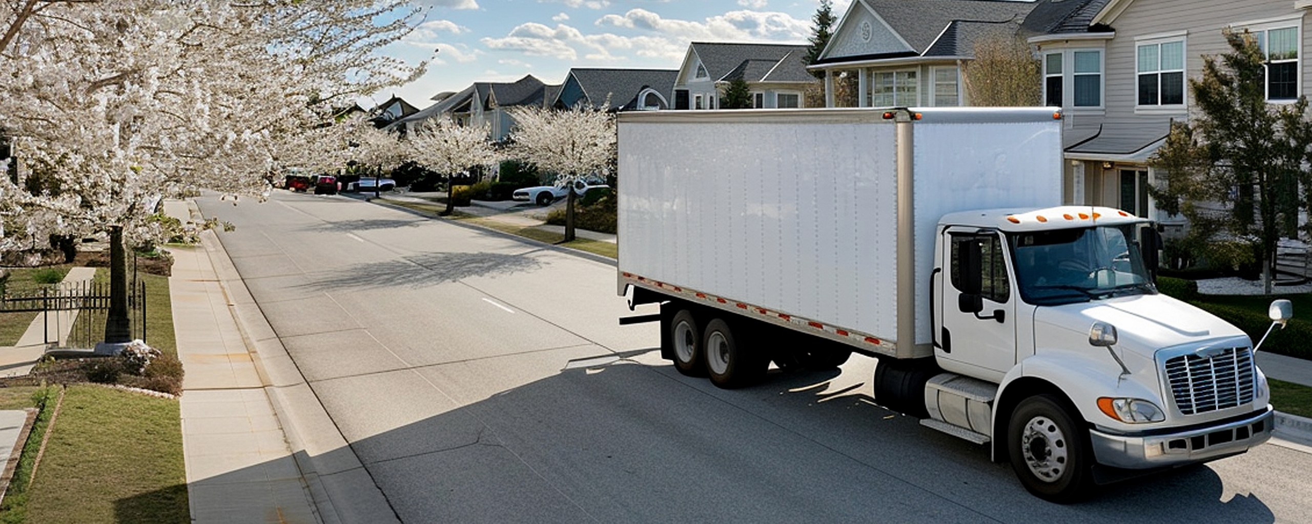 Moving truck and crew serving Memphis, Tennessee