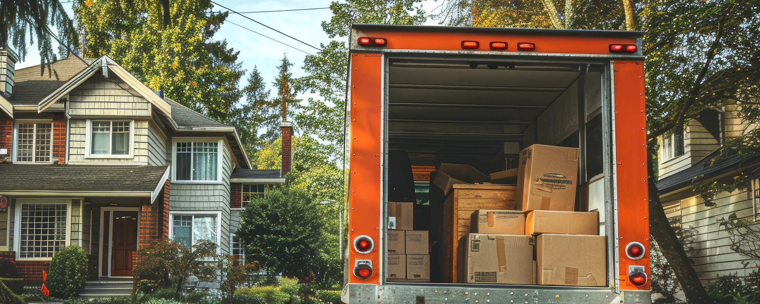 Moving truck and crew serving Charleston, South Carolina