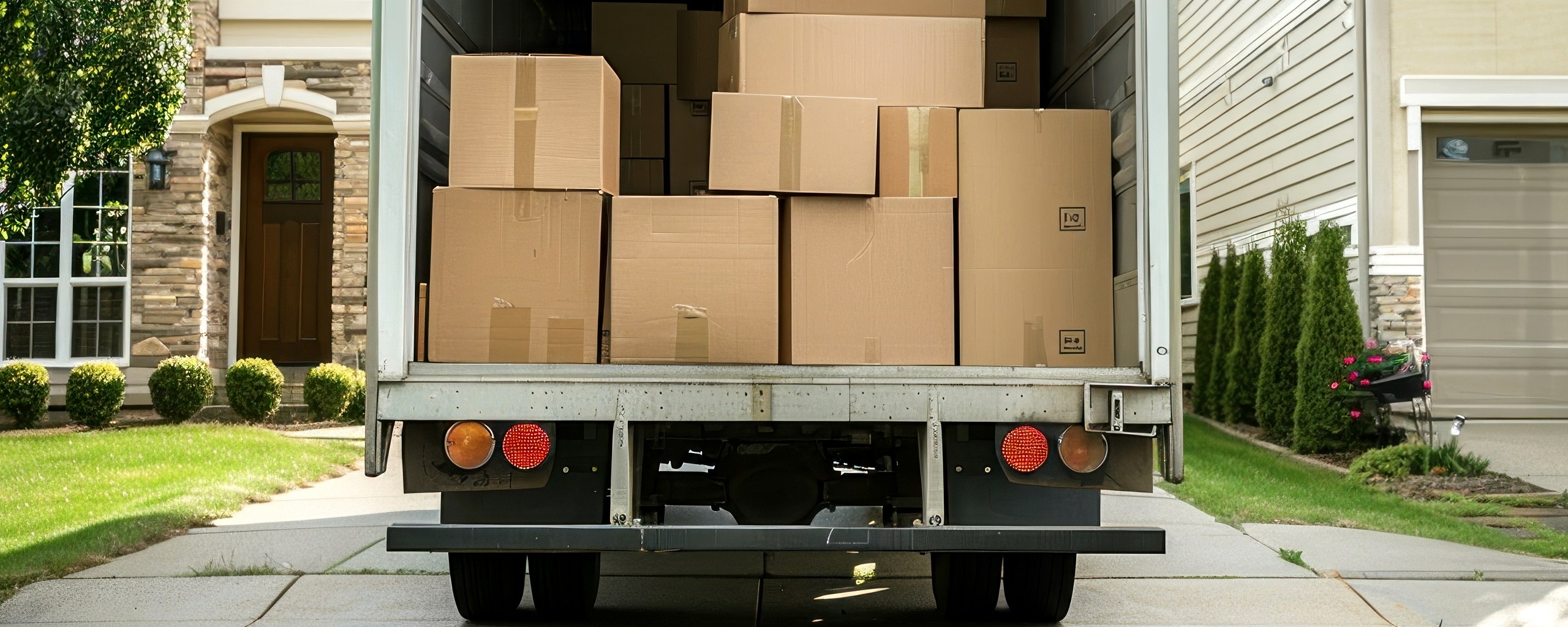 Moving truck and crew serving Waterbury, Connecticut