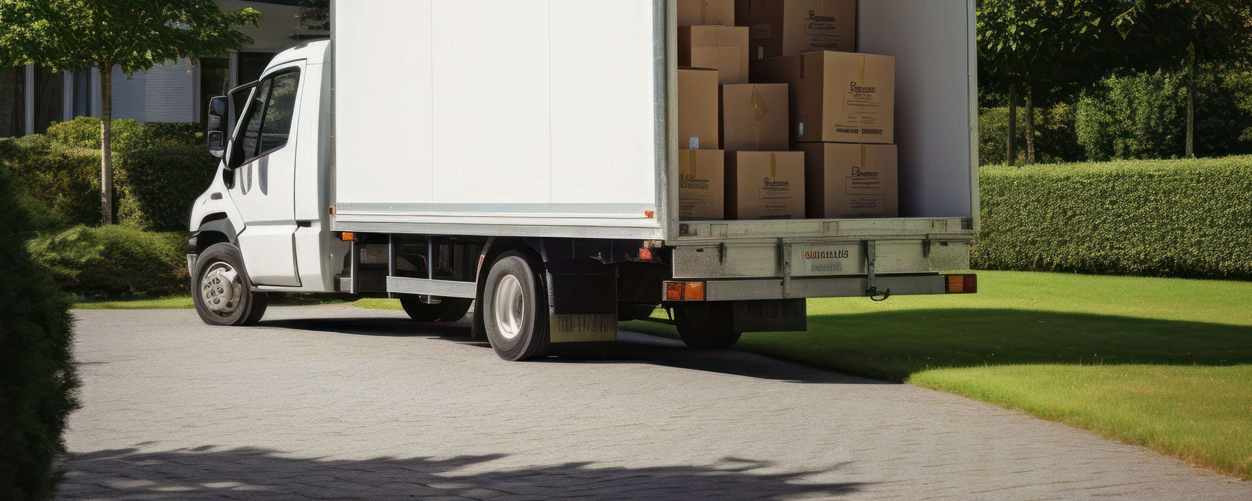 Moving truck and crew serving Smyrna, Delaware
