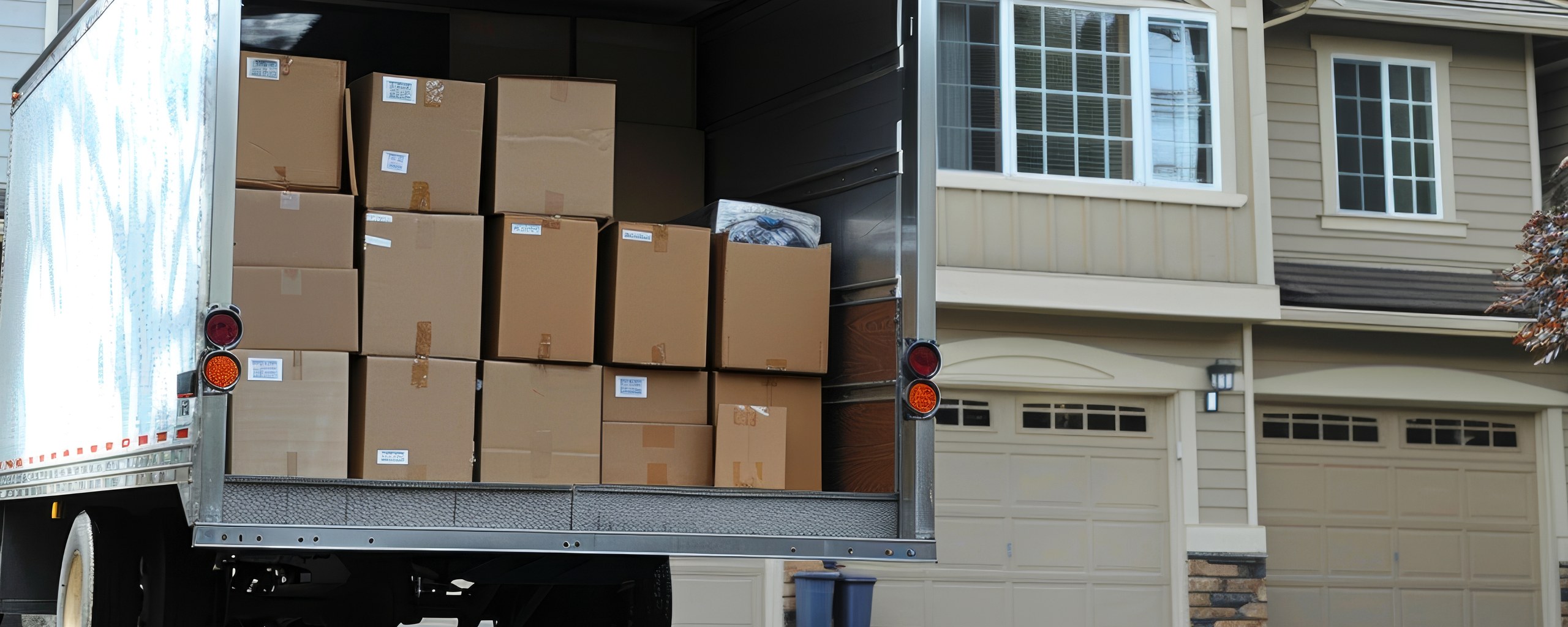 Moving truck and crew serving Springfield, Massachusetts