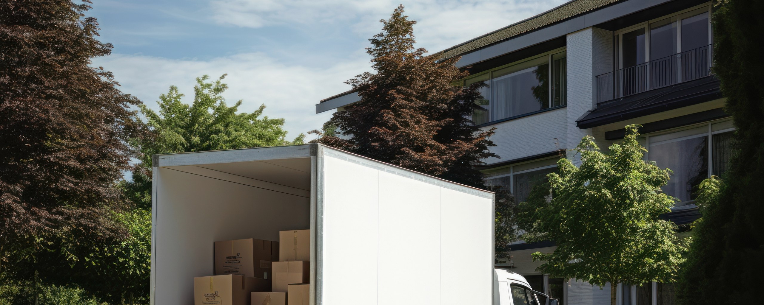 Moving truck and crew serving Cedar Rapids, Iowa