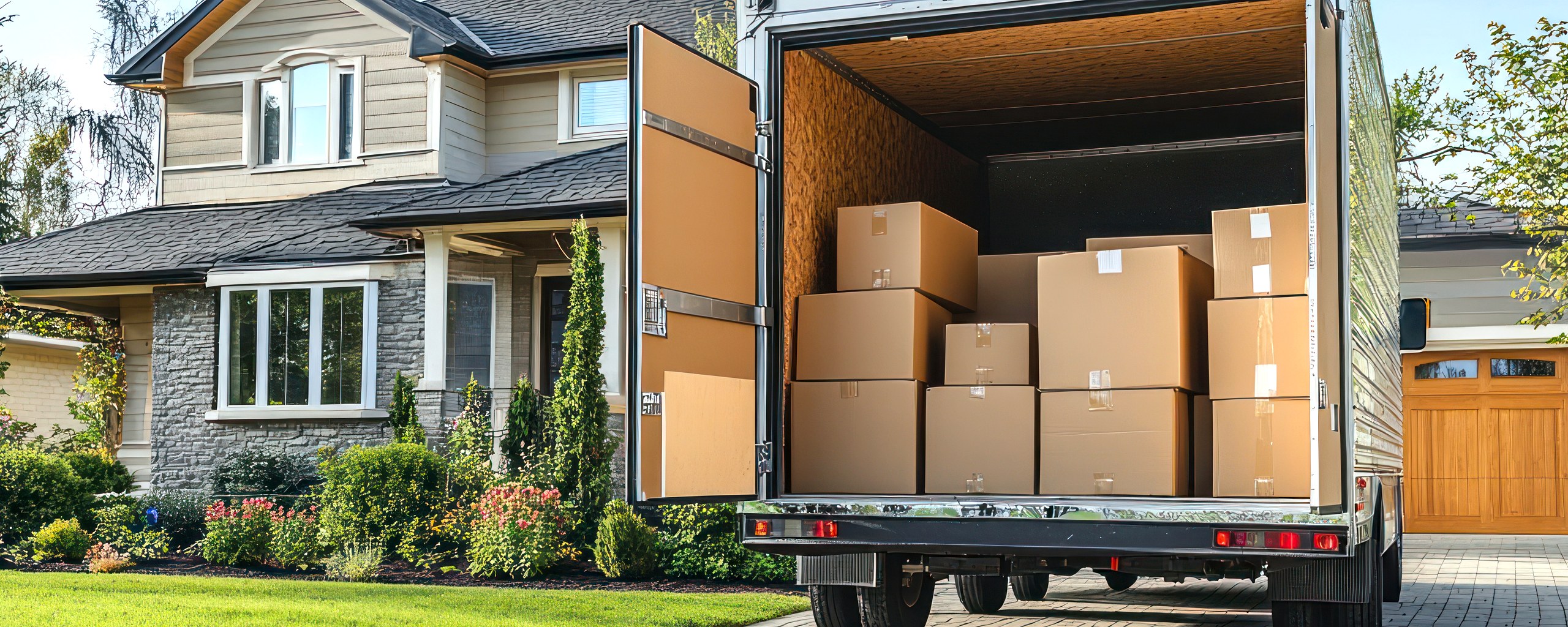 Moving truck and crew serving Omaha, Nebraska