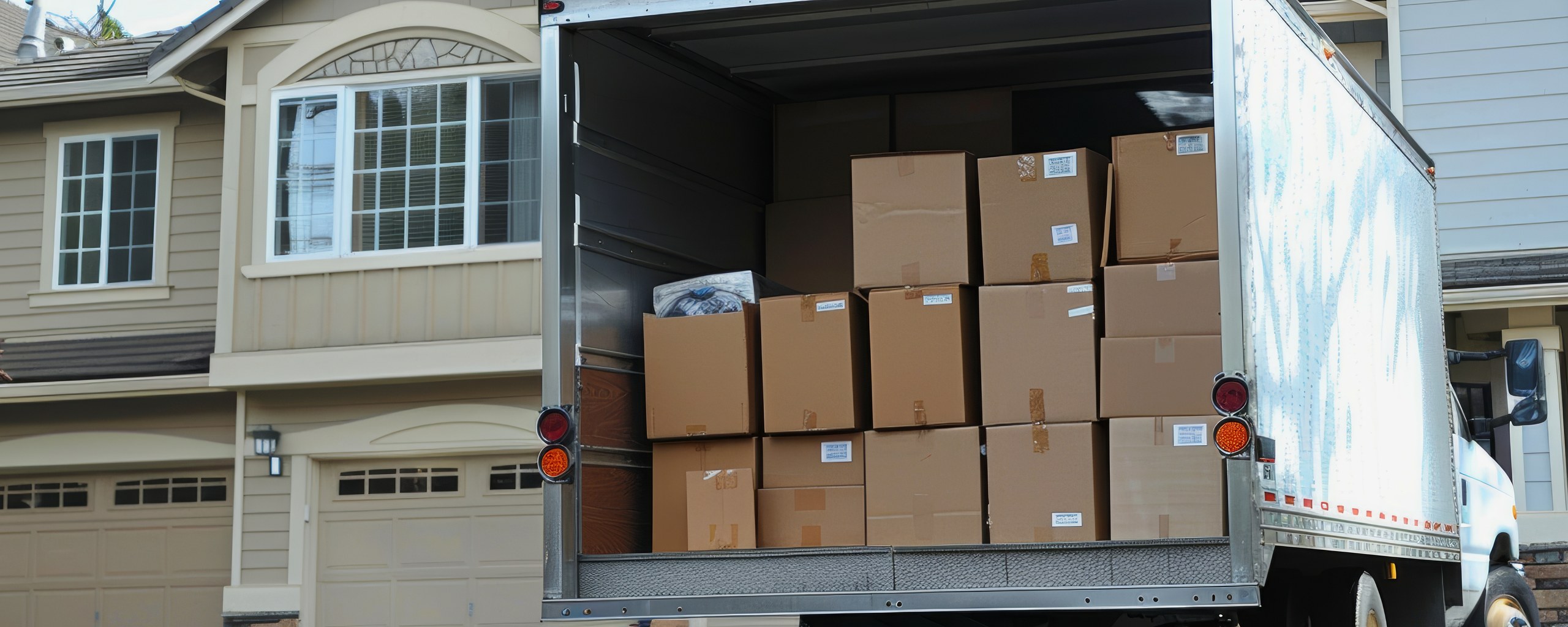 Moving truck and crew serving South Bend, Indiana