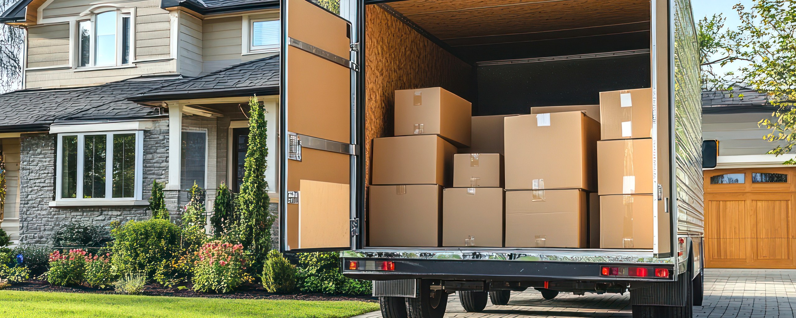 Moving truck and crew serving Shreveport, Louisiana