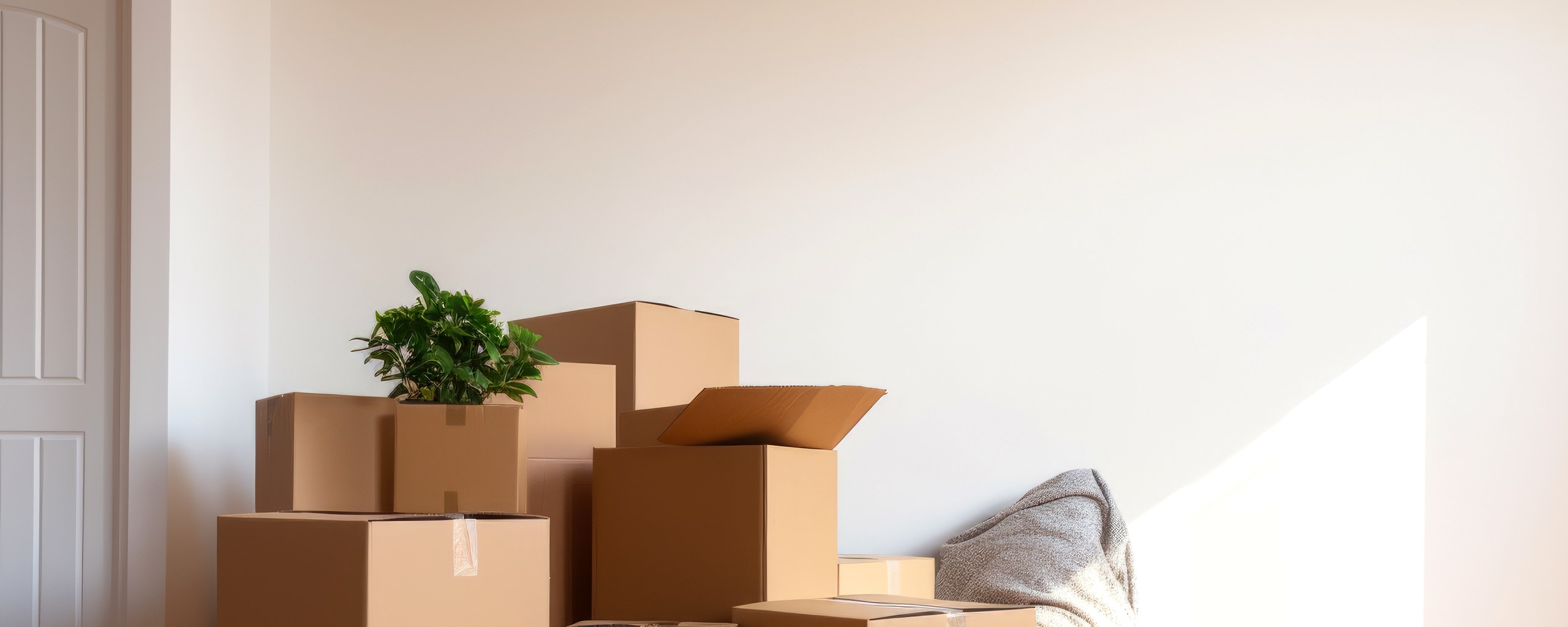 Moving truck and crew serving Joliet, Illinois