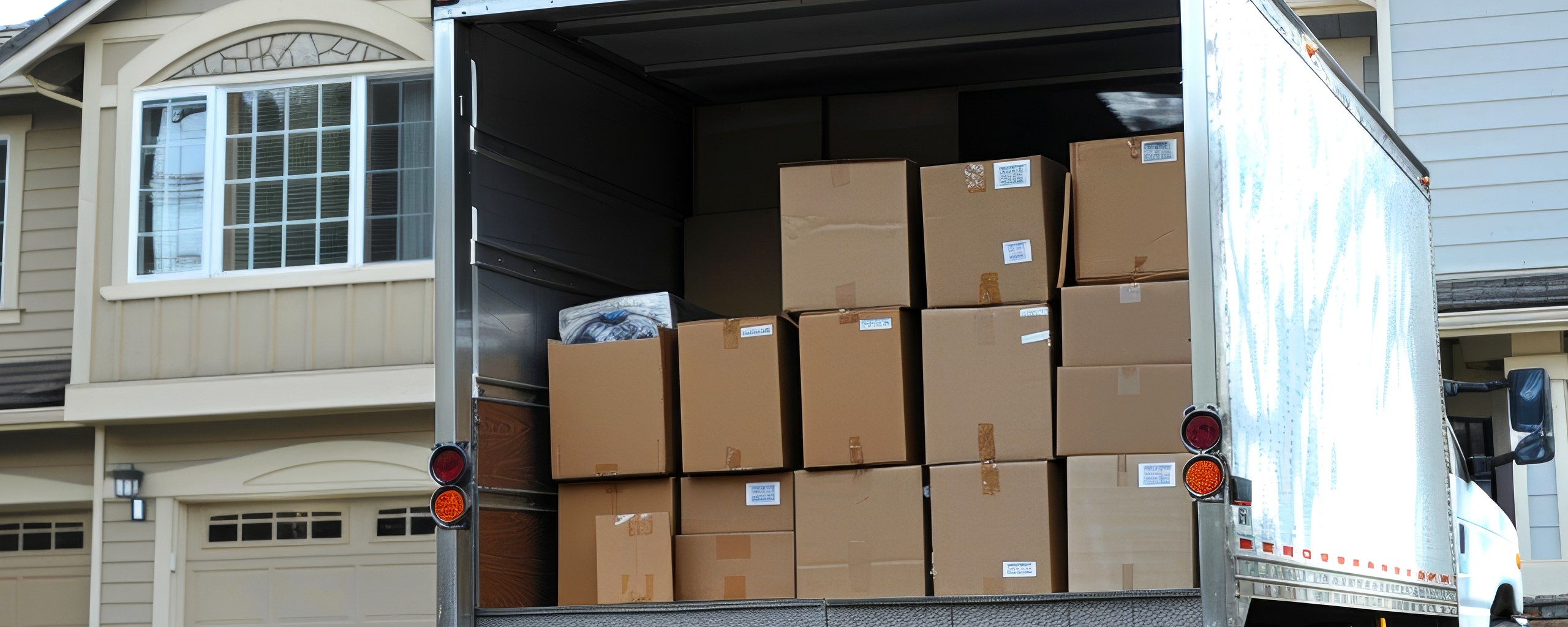 Moving truck and crew serving Providence, Rhode Island