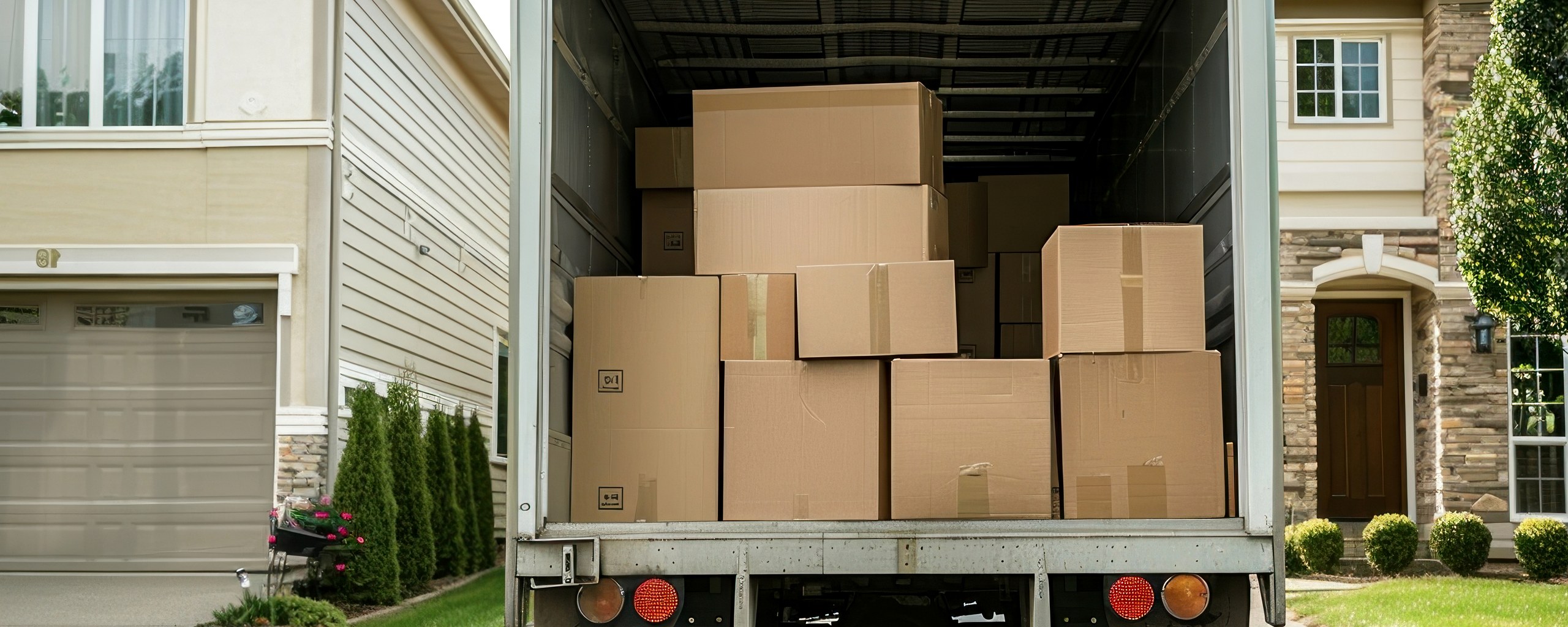 Moving truck and crew serving Houston, Texas
