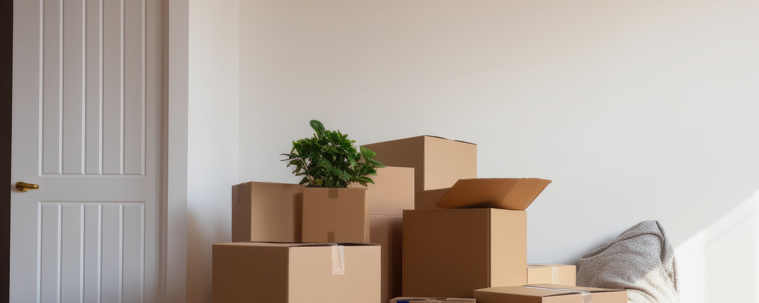 Moving truck and crew serving Lake Charles, Louisiana