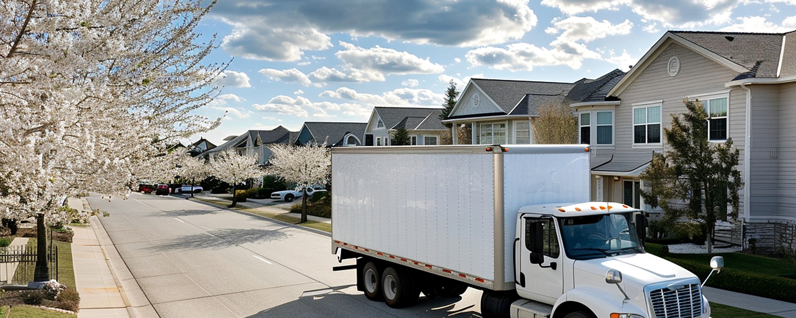 Moving truck and crew serving Millcreek, Pennsylvania