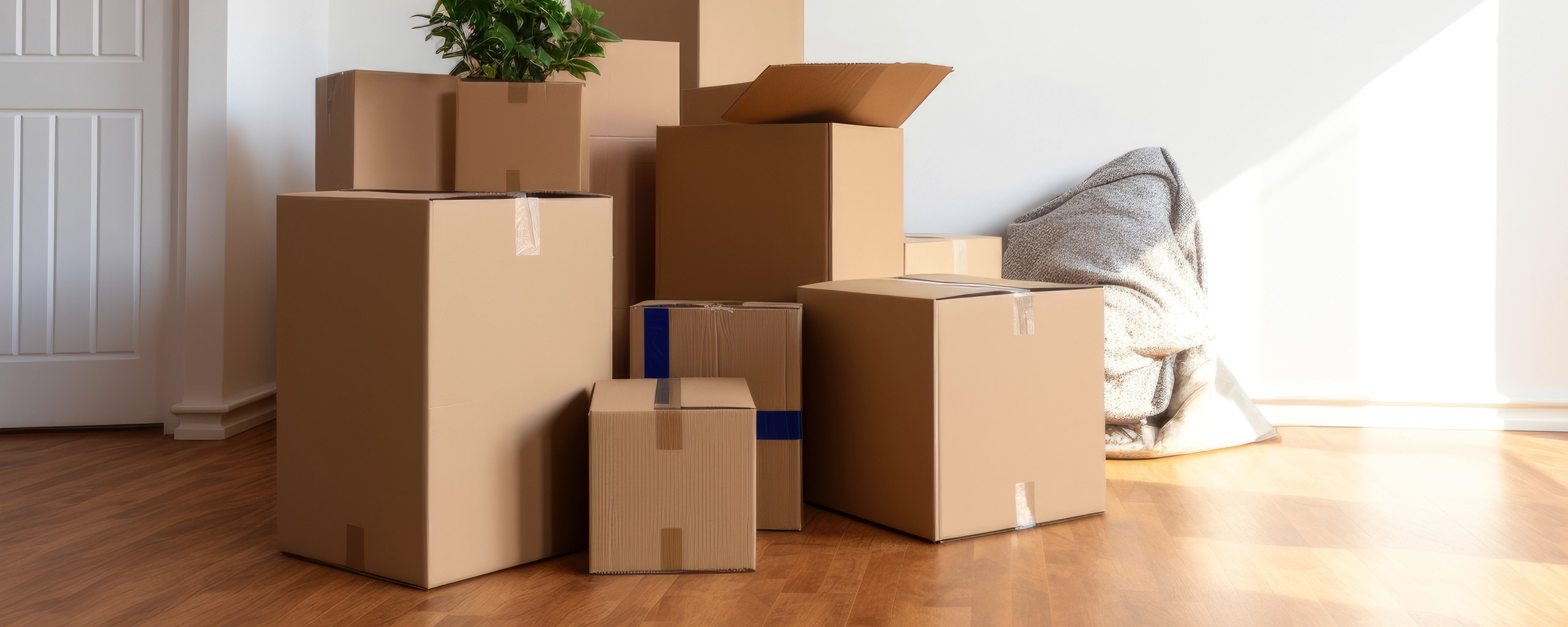 Moving truck and crew serving Gaithersburg, Maryland