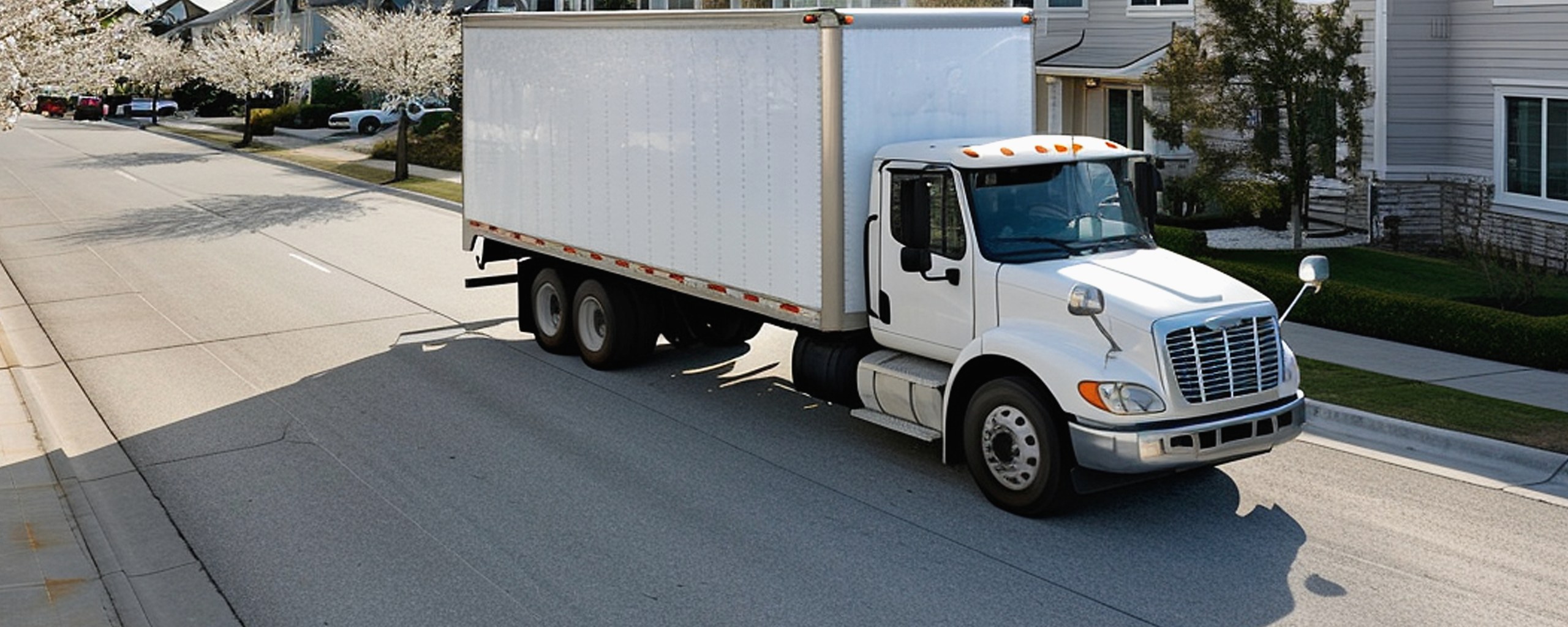 Moving truck and crew serving Rochester, New York