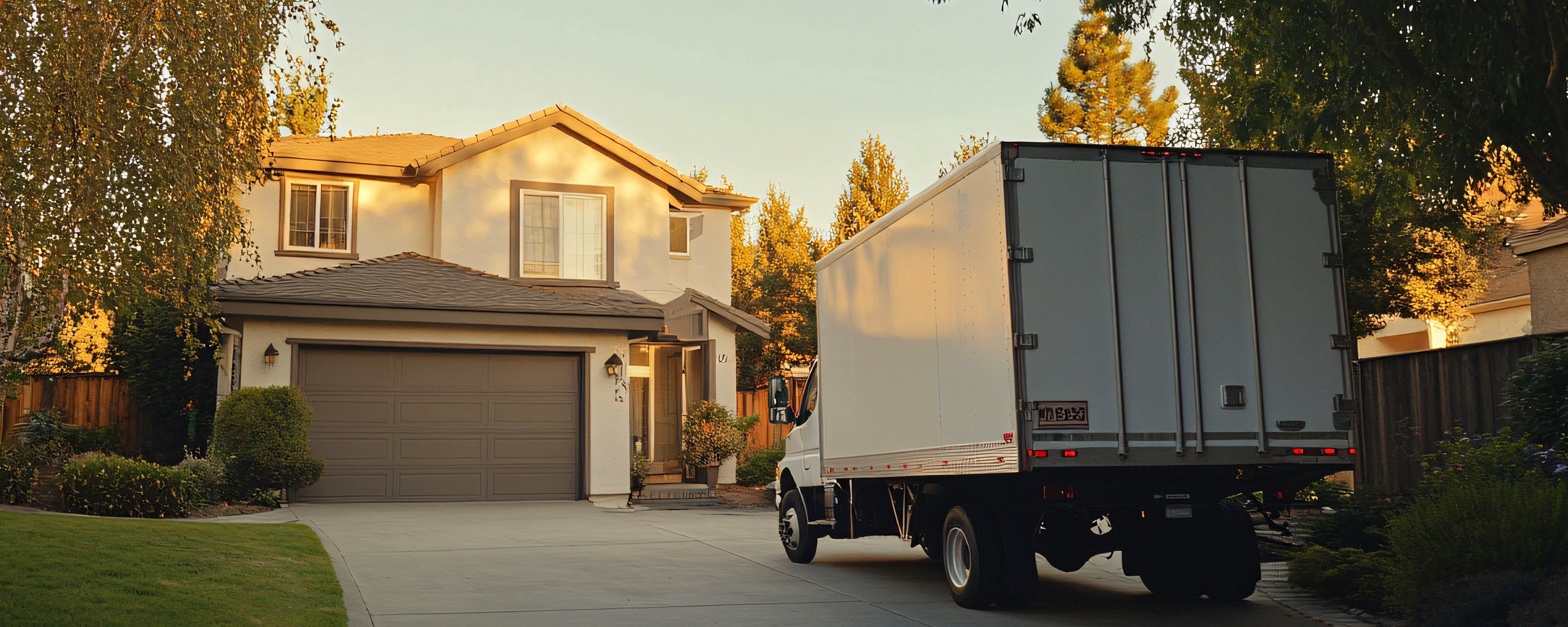 Moving truck and crew serving Aurora, Illinois