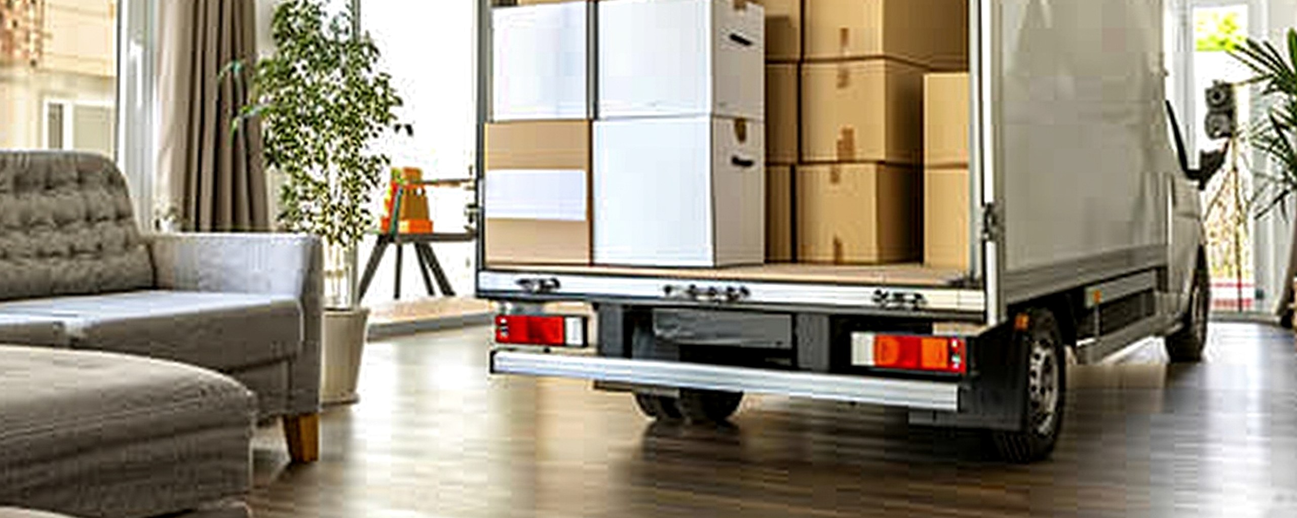 Moving truck and crew serving Virginia Beach, Virginia