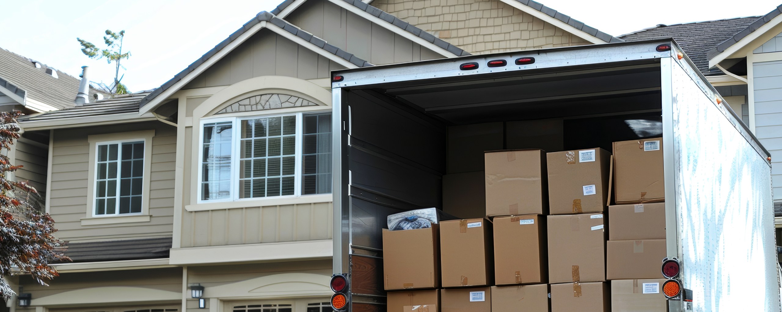 Moving truck and crew serving Gladstone, Missouri