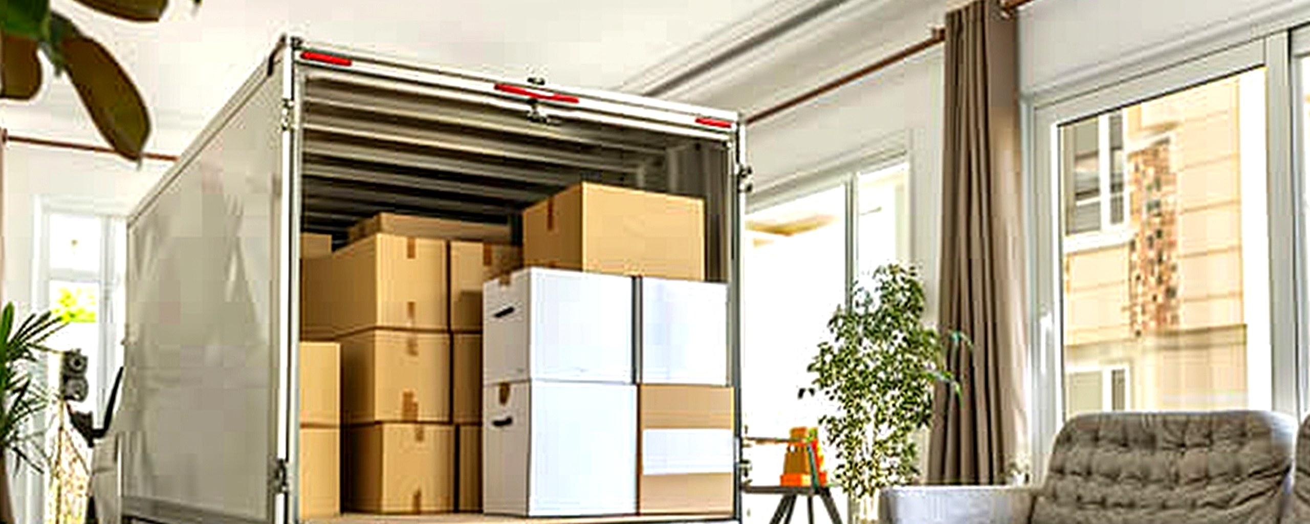 Moving truck and crew serving Worcester, Massachusetts