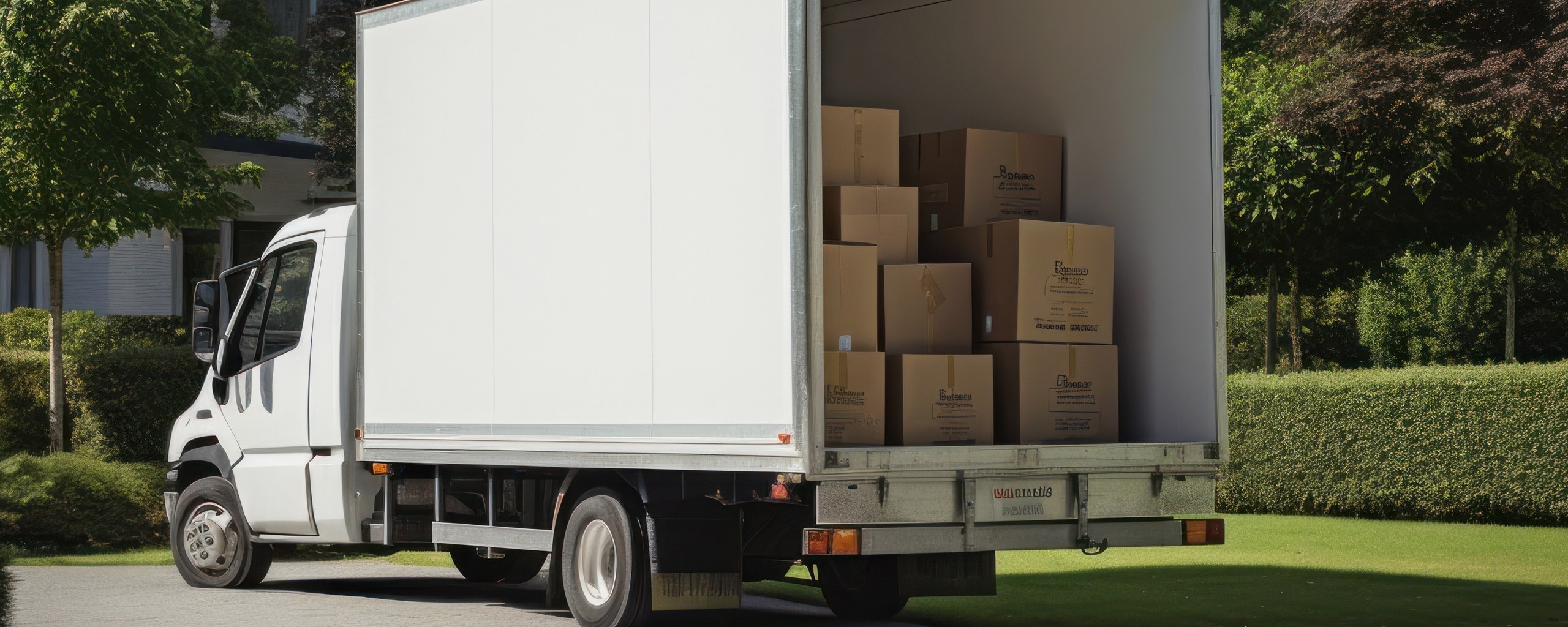 Moving truck and crew serving Millcreek, Pennsylvania