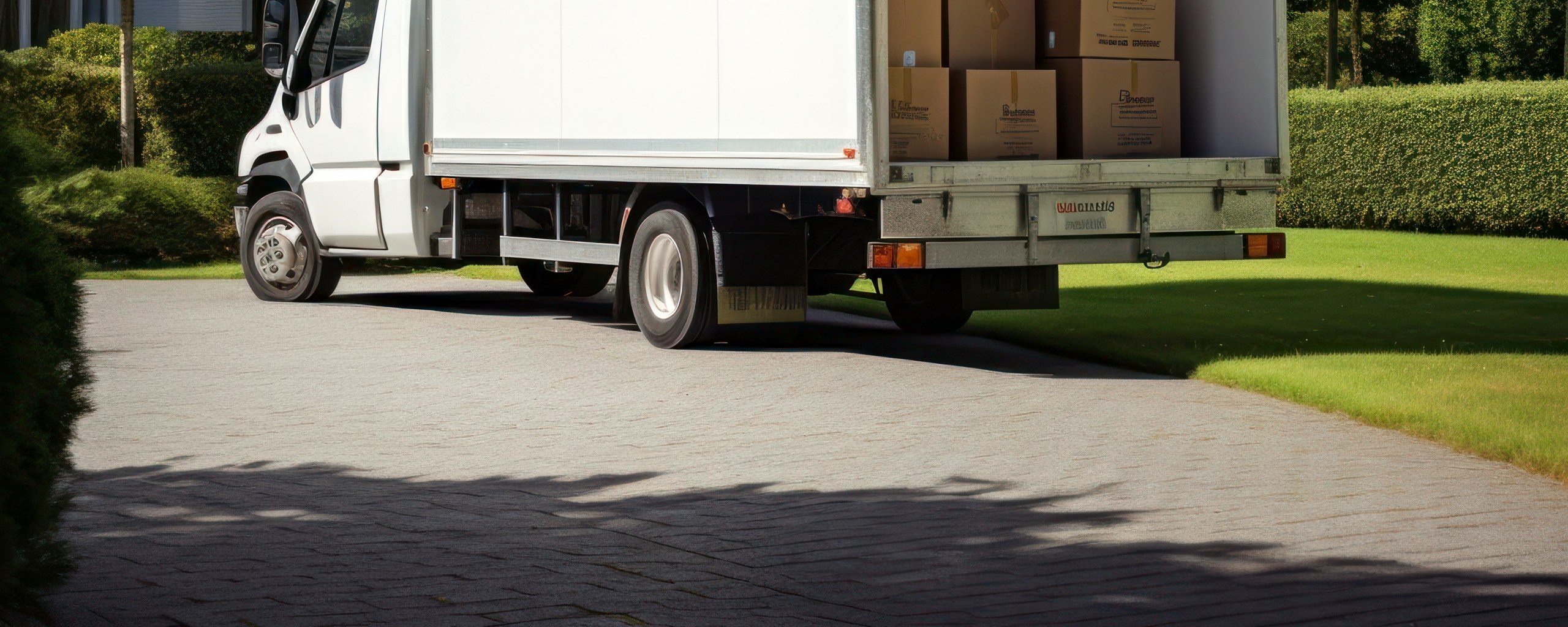 Moving truck and crew serving Olive Branch, Mississippi