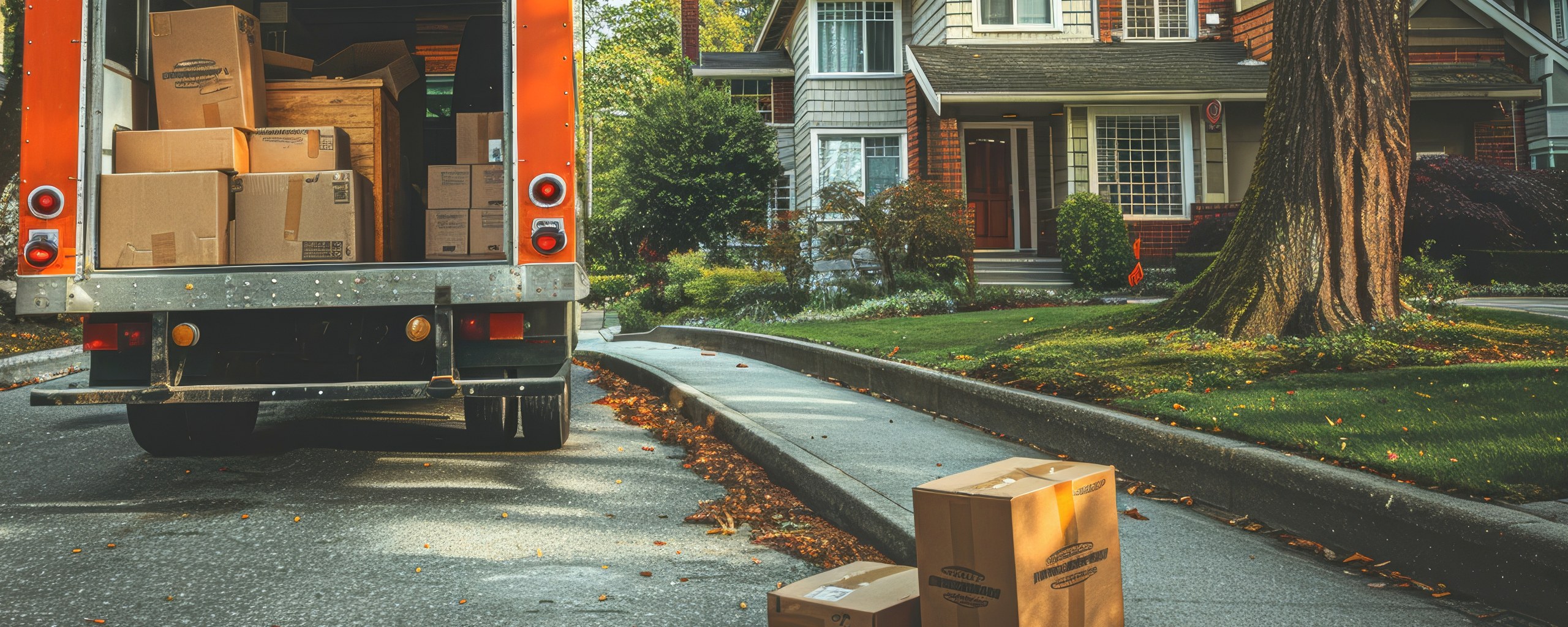 Moving truck and crew serving Lower Paxton, Pennsylvania