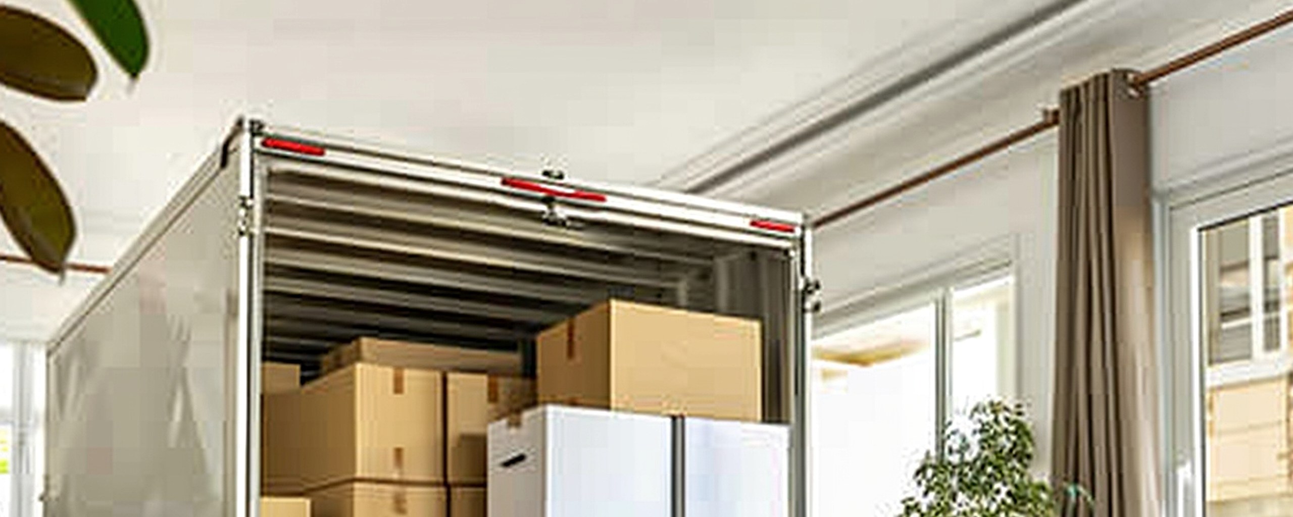Moving truck and crew serving Cedar Rapids, Iowa