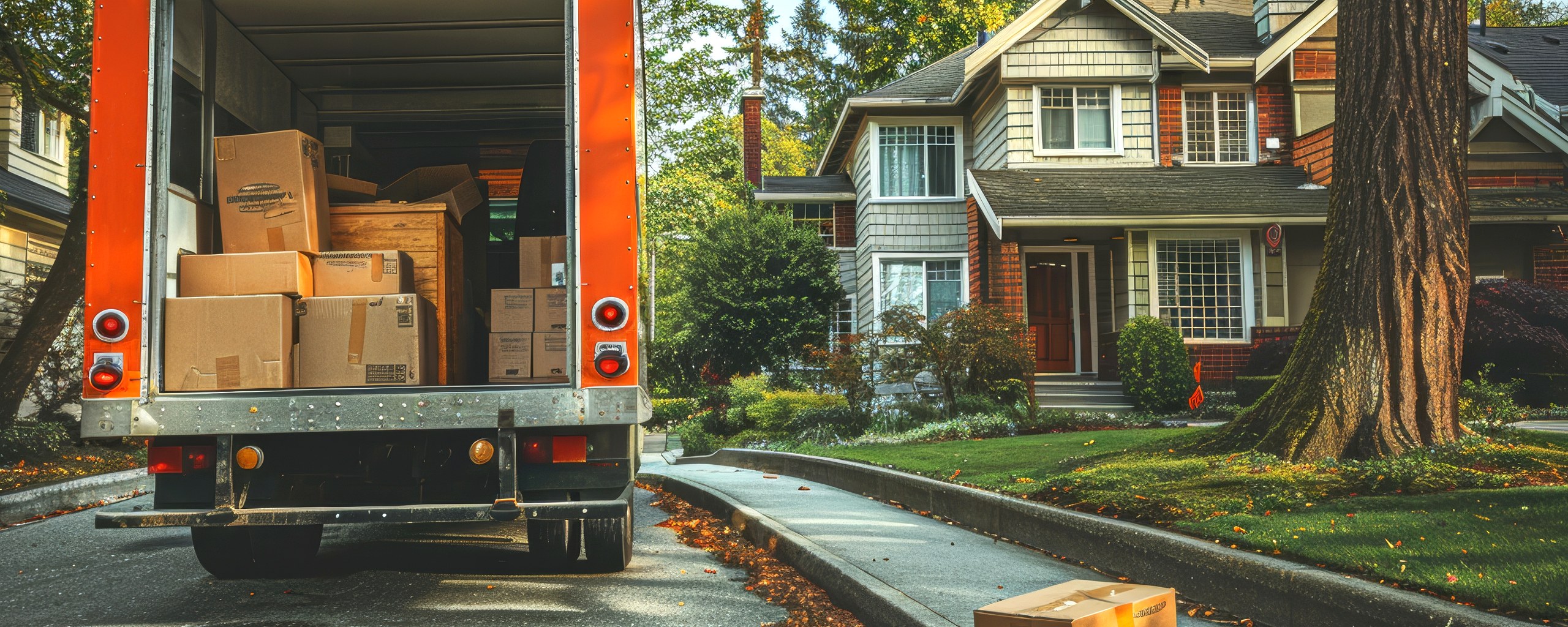 Moving truck and crew serving Toledo, Ohio