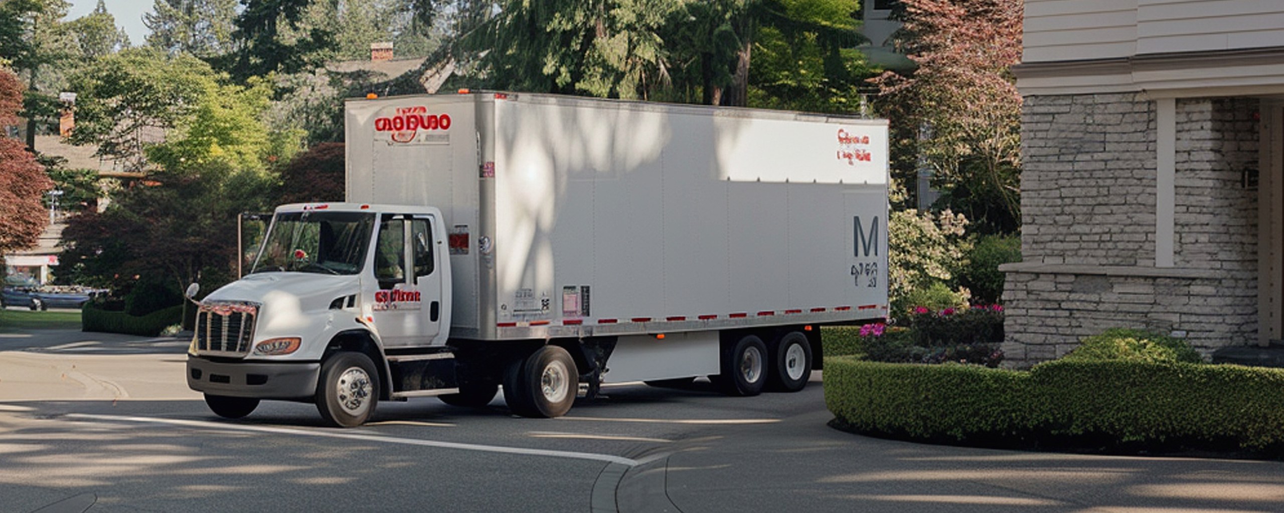 Moving truck and crew serving Wilmington, Delaware