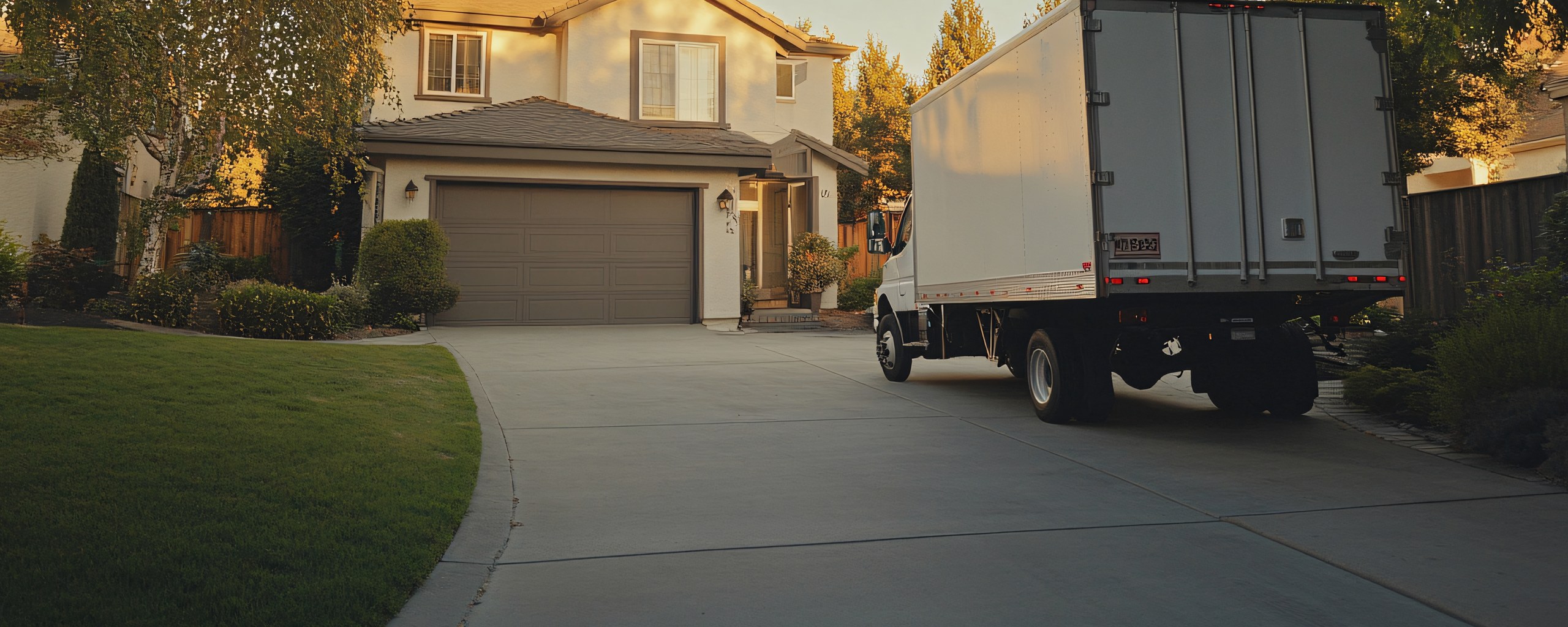 Moving truck and crew serving Aurora, Illinois
