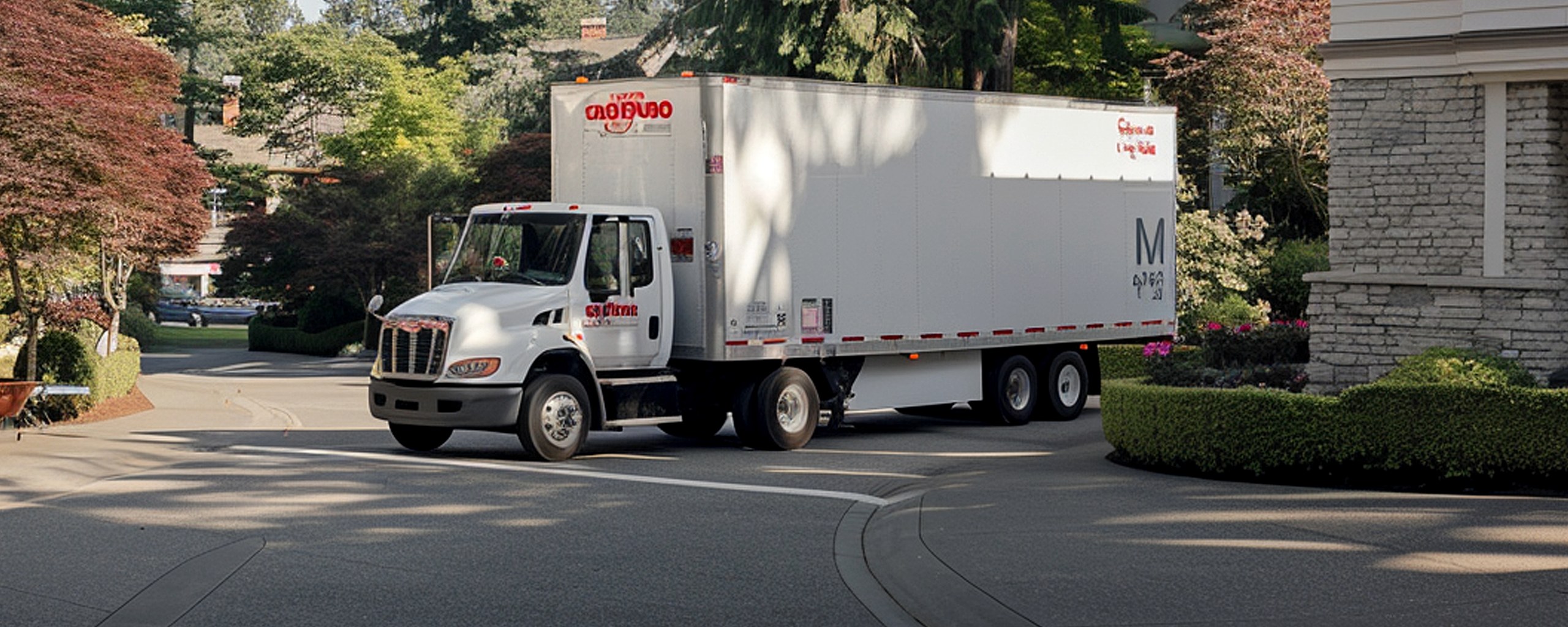 Moving truck and crew serving Richmond, Virginia