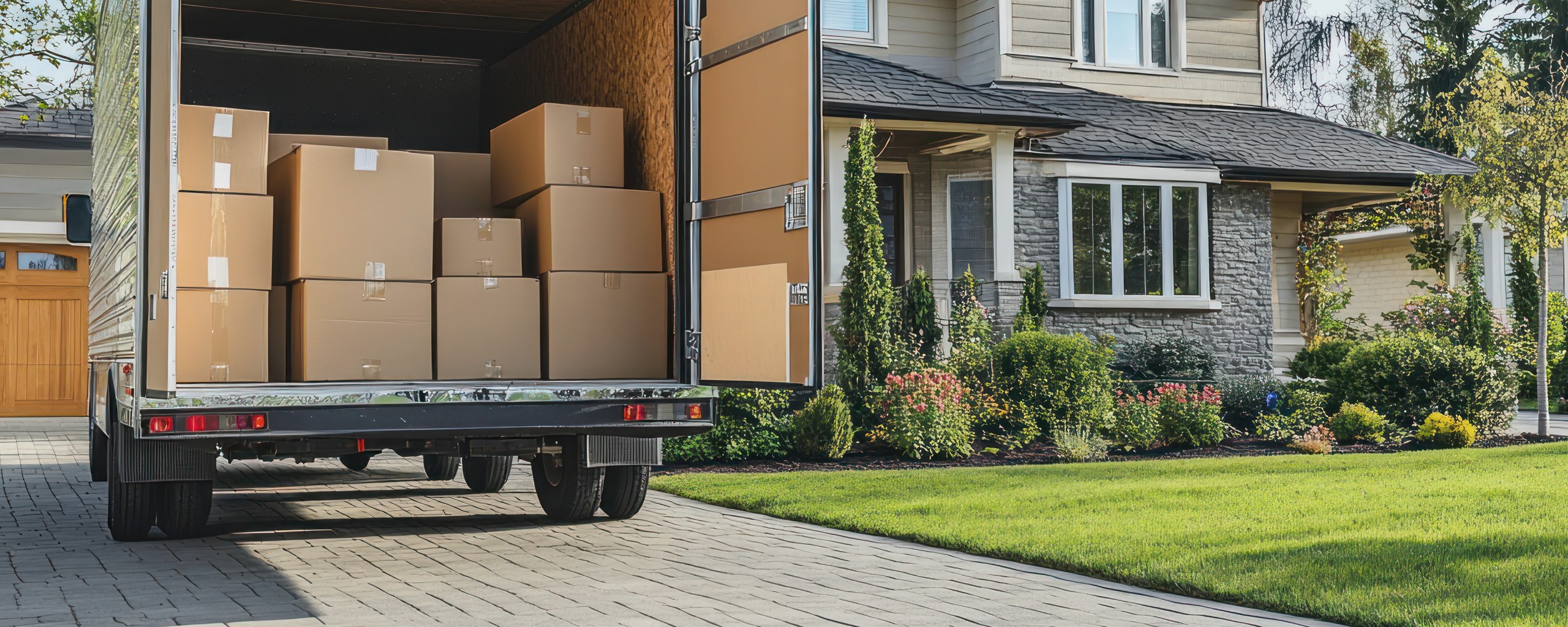 Moving truck and crew serving Wayzata, Minnesota