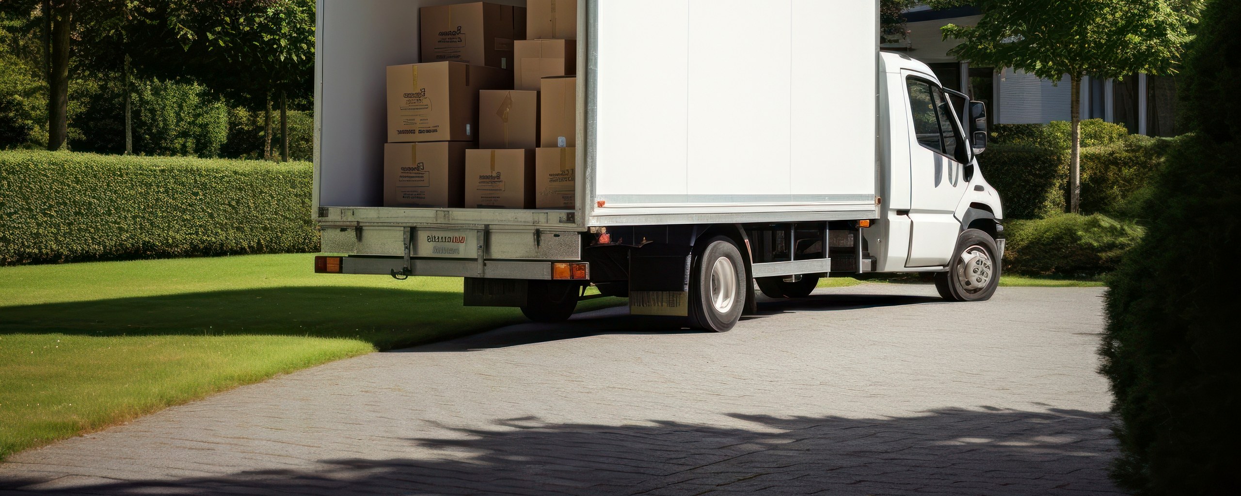 Moving truck and crew serving Tucson, Arizona