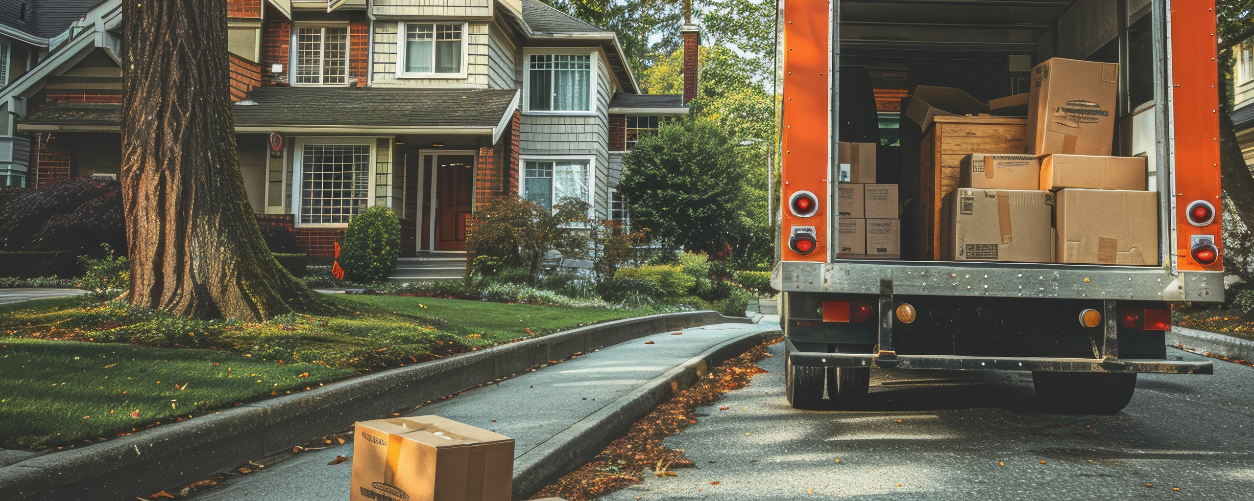 Moving truck and crew serving Paterson, New Jersey