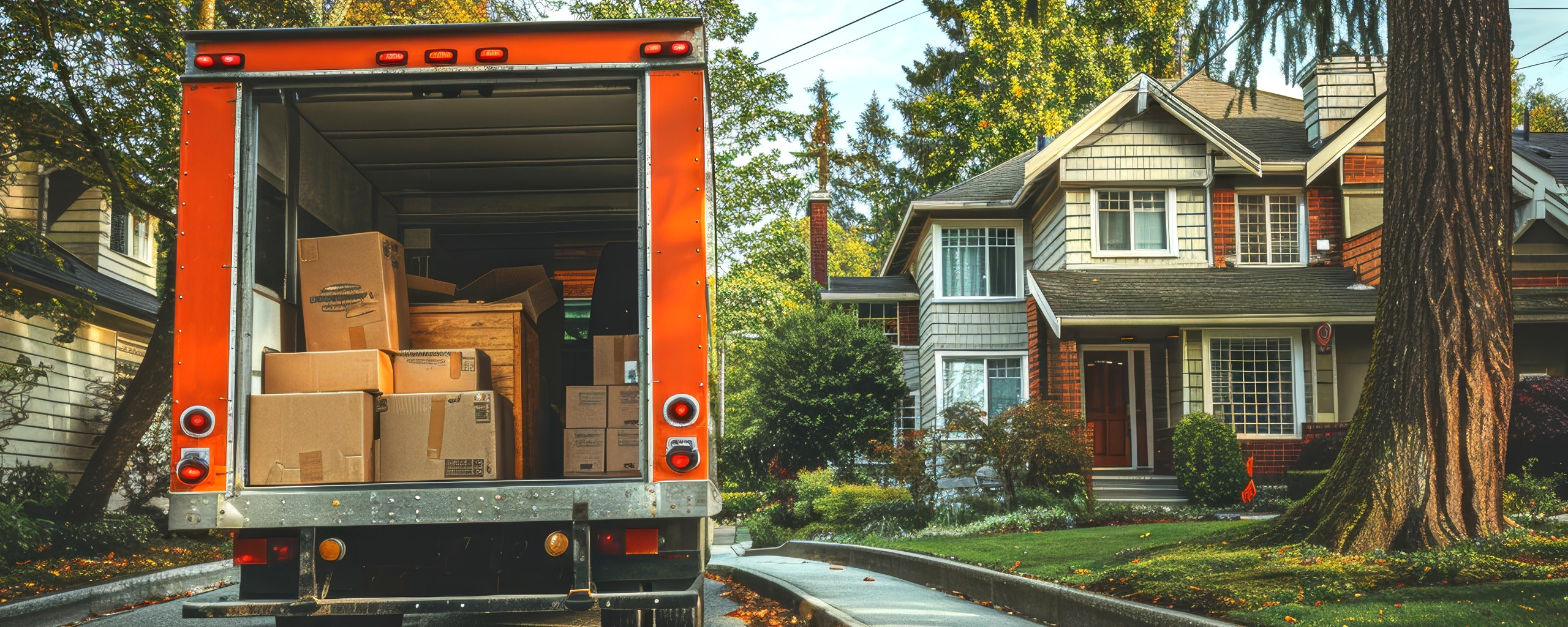Moving truck and crew serving South Whitehall, Pennsylvania