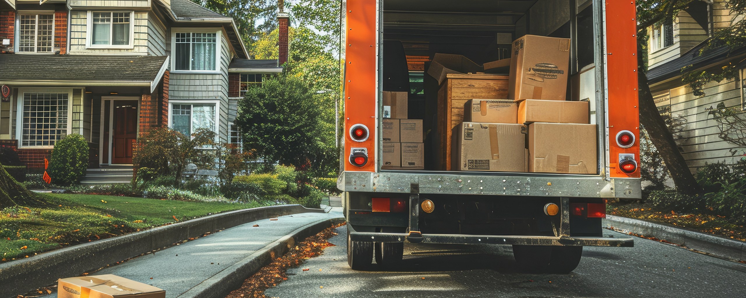 Moving truck and crew serving Nampa, Idaho