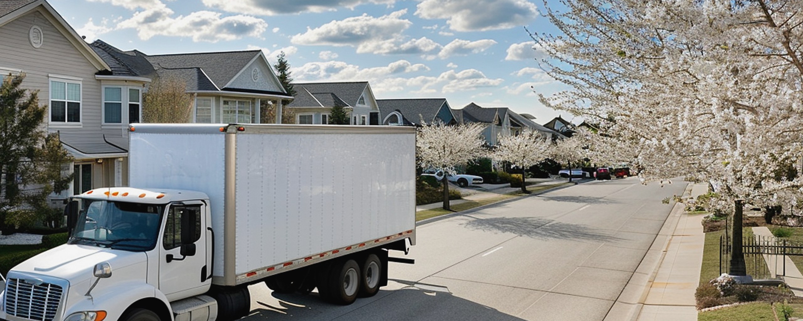 Moving truck and crew serving South Bend, Indiana