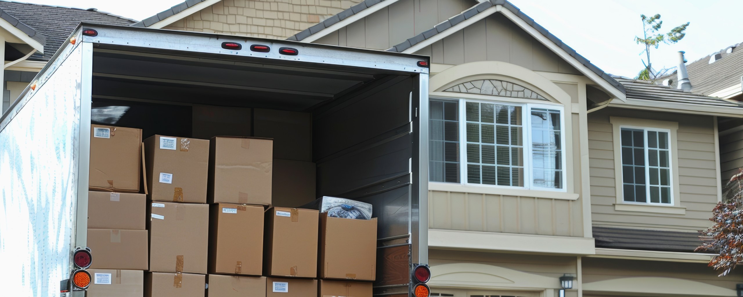 Moving truck and crew serving Elgin, Oklahoma