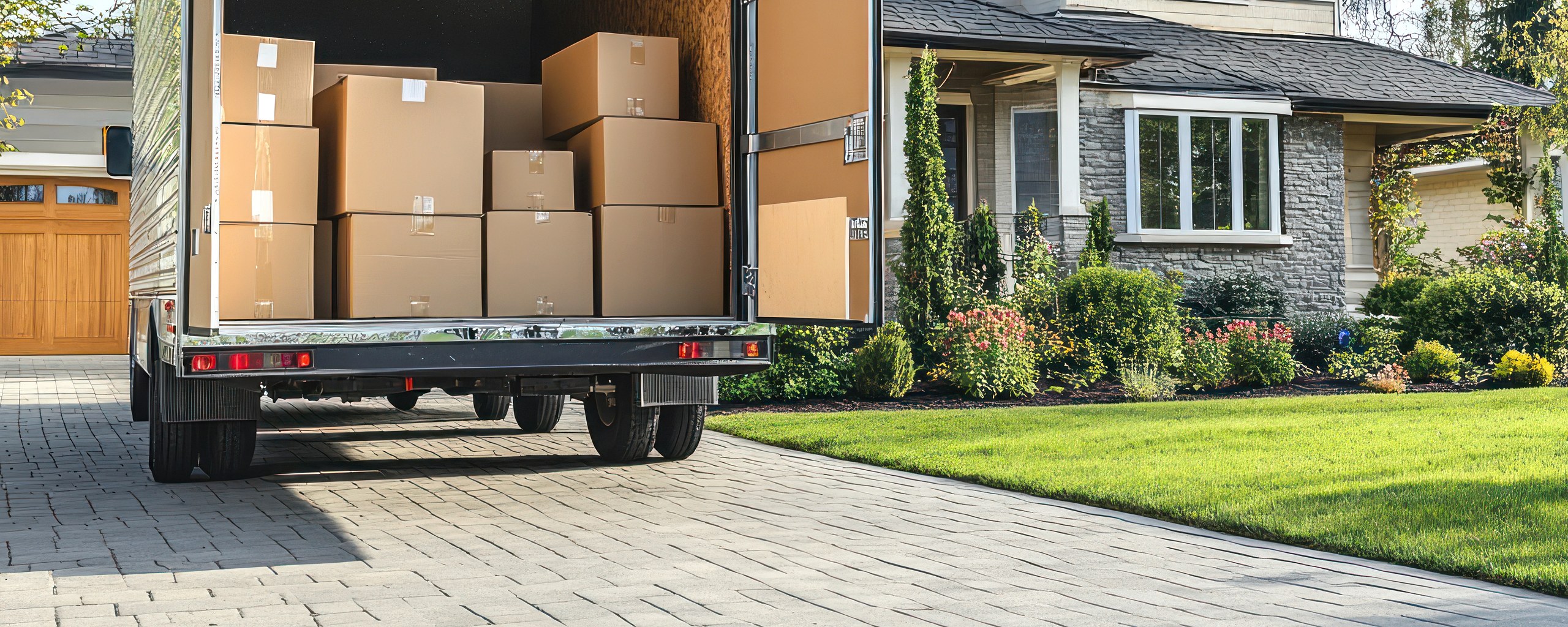 Moving truck and crew serving Tacoma, Washington