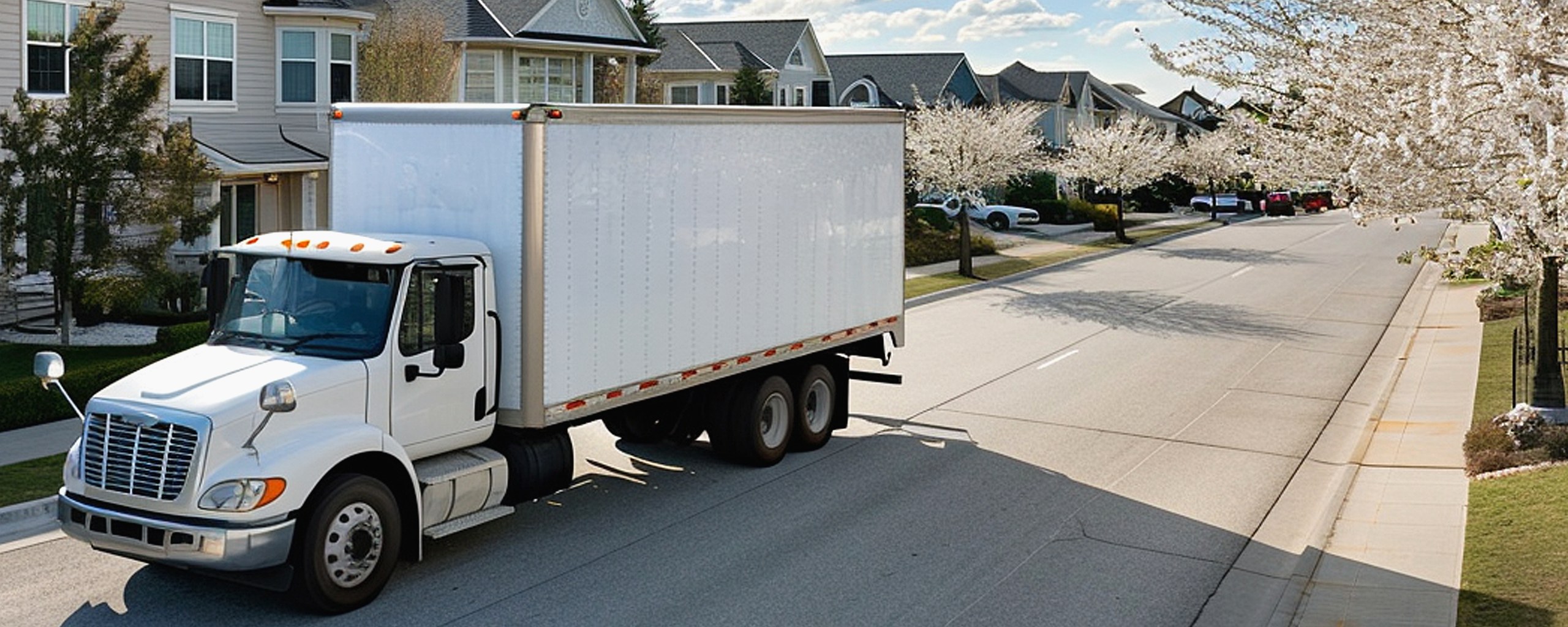 Moving truck and crew serving Baltimore, Maryland