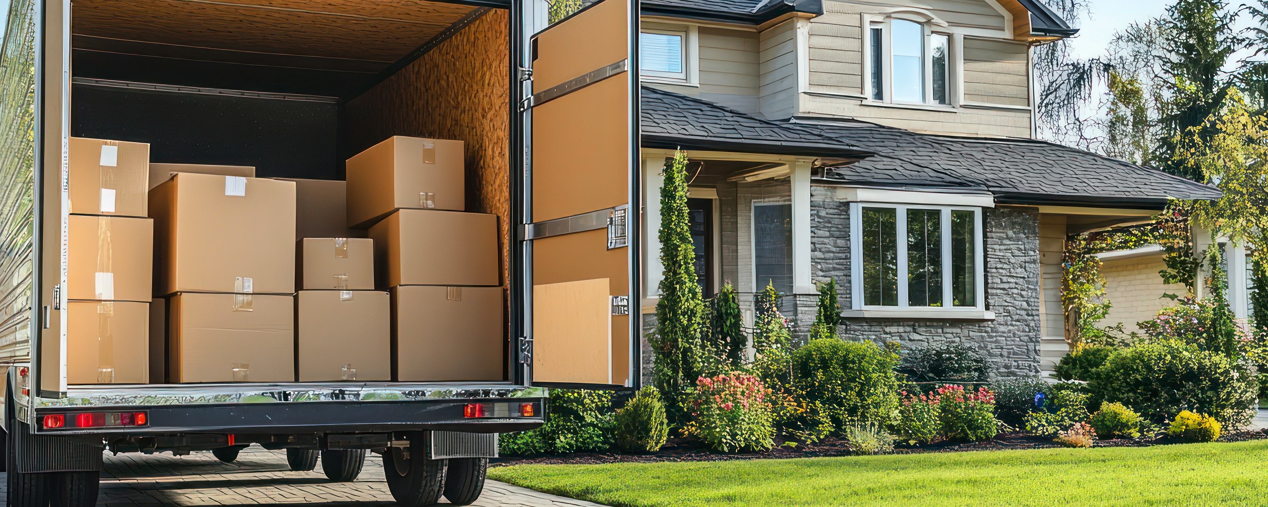 Moving truck and crew serving Yonkers, New York