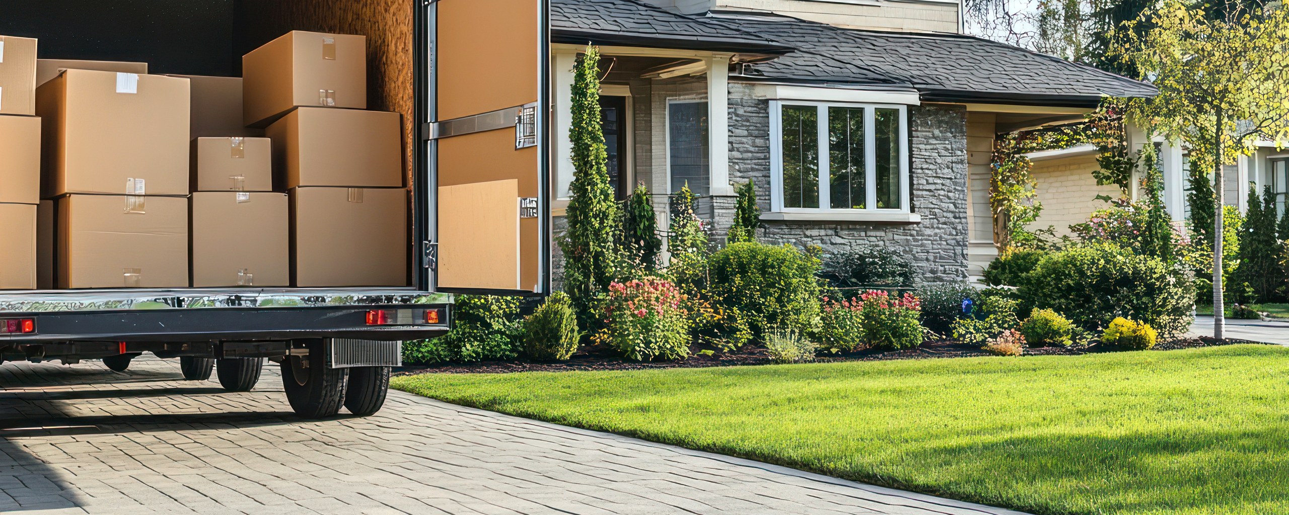 Moving truck and crew serving Worcester, Massachusetts