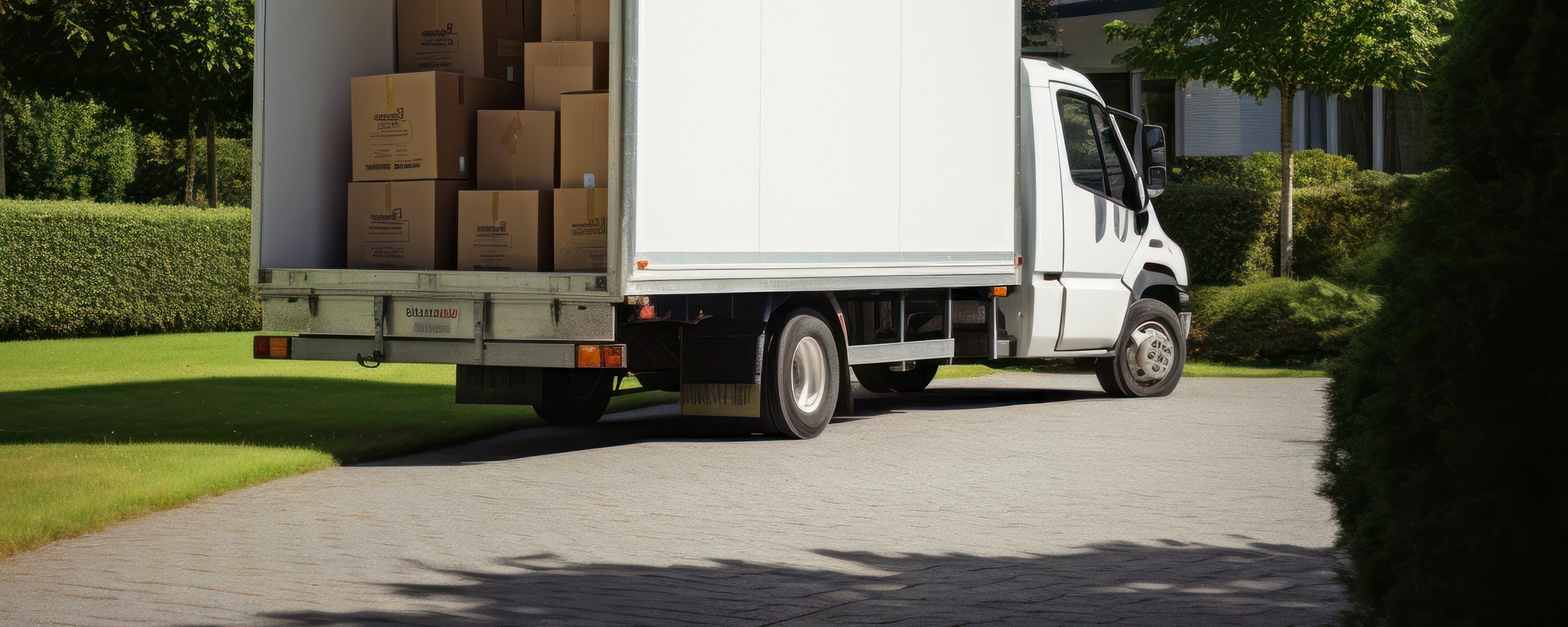 Moving truck and crew serving Richmond, Virginia