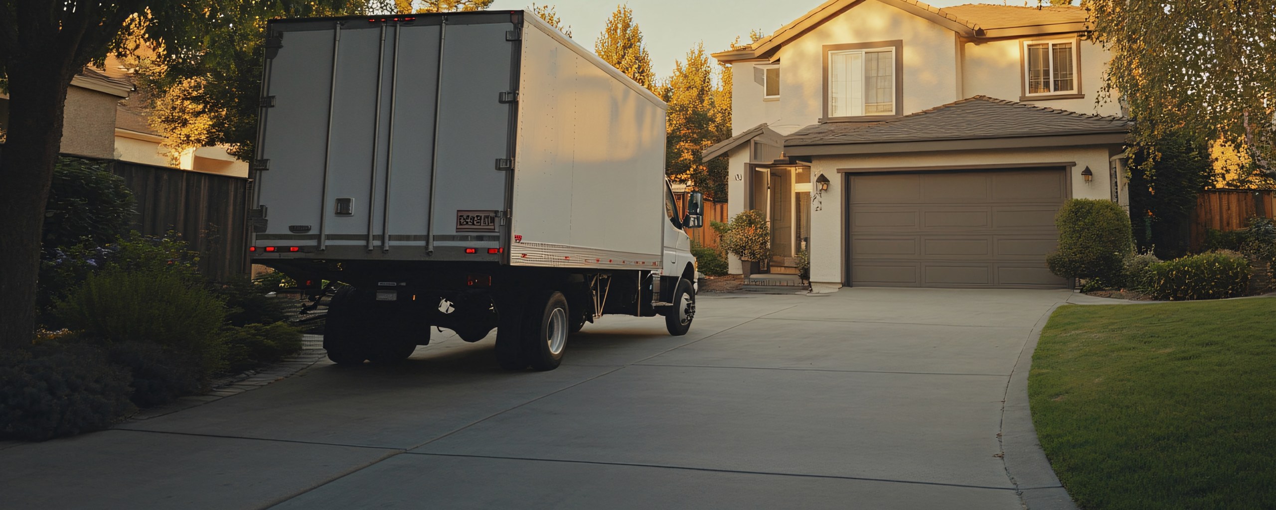 Moving truck and crew serving Fresno, California