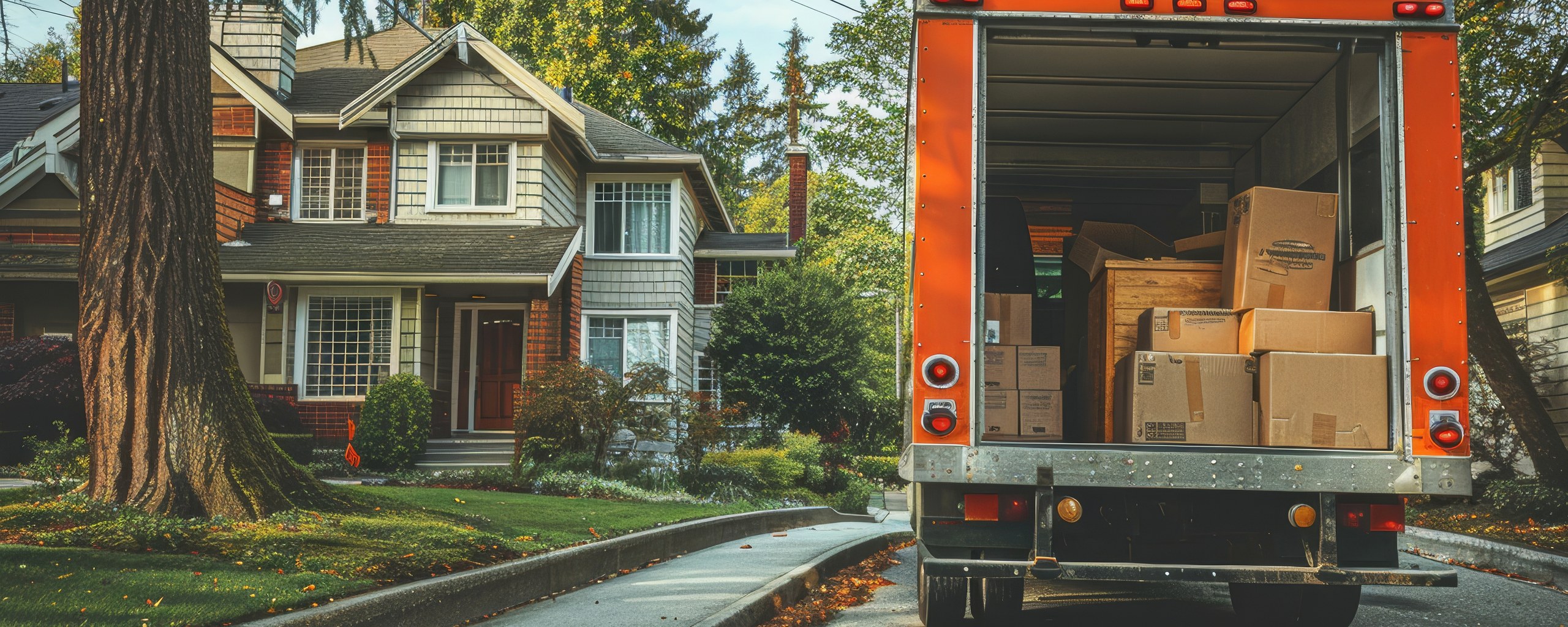 Moving truck and crew serving North Charleston, South Carolina