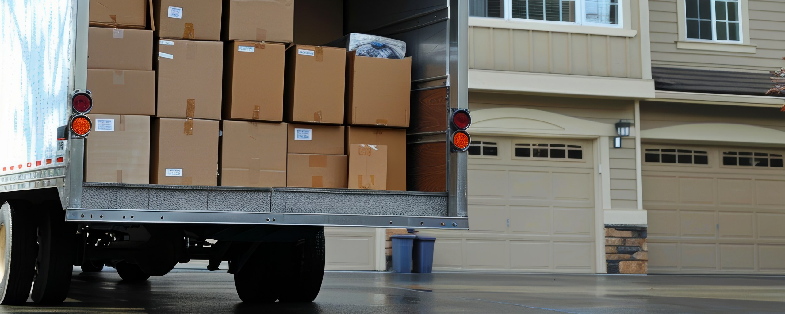 Moving truck and crew serving Shreveport, Louisiana