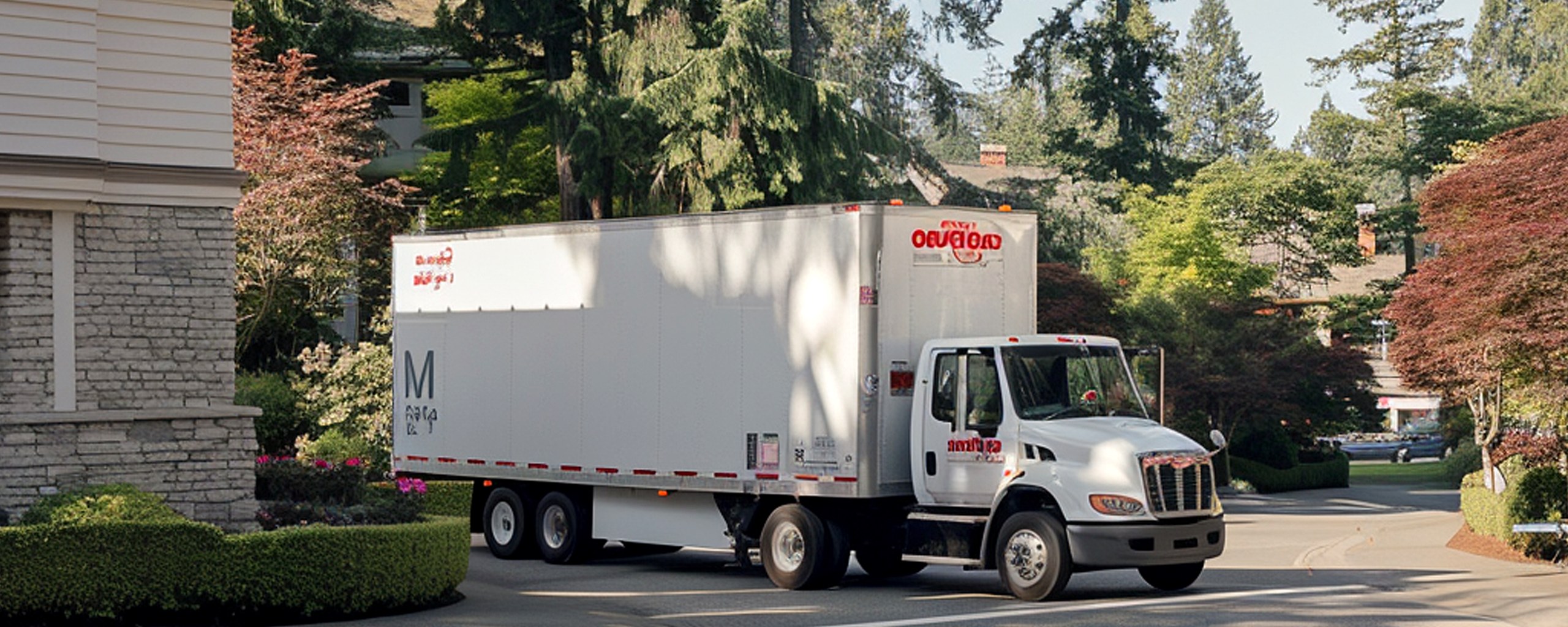 Moving truck and crew serving Reno, Nevada