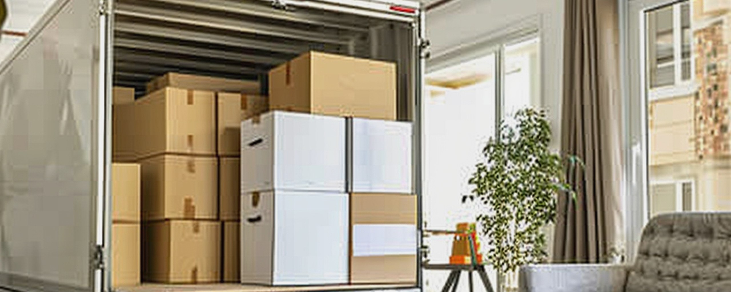 Moving truck and crew serving Pawtucket, Rhode Island