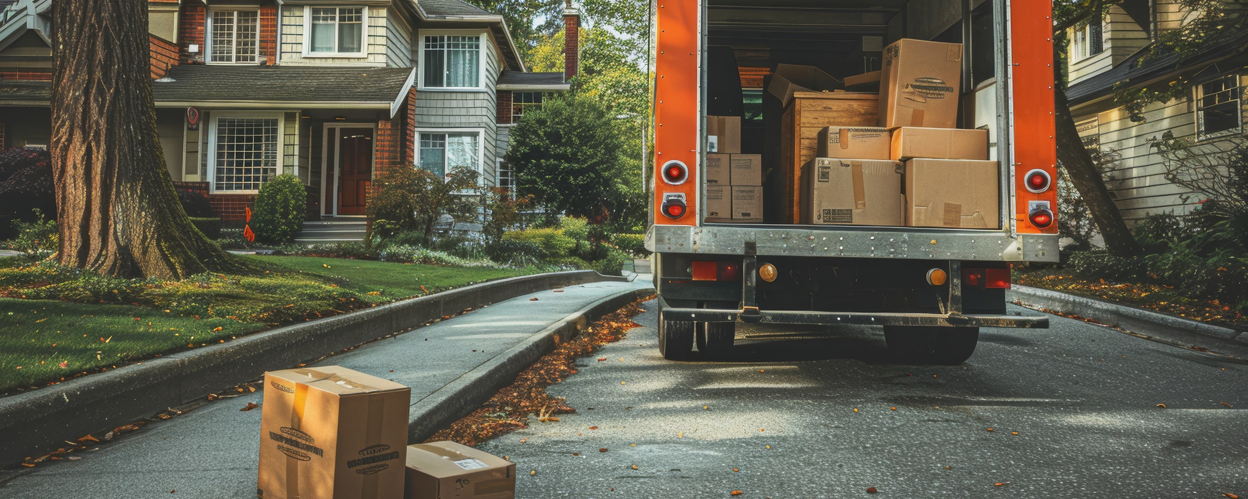 Moving truck and crew serving Chandler, Arizona