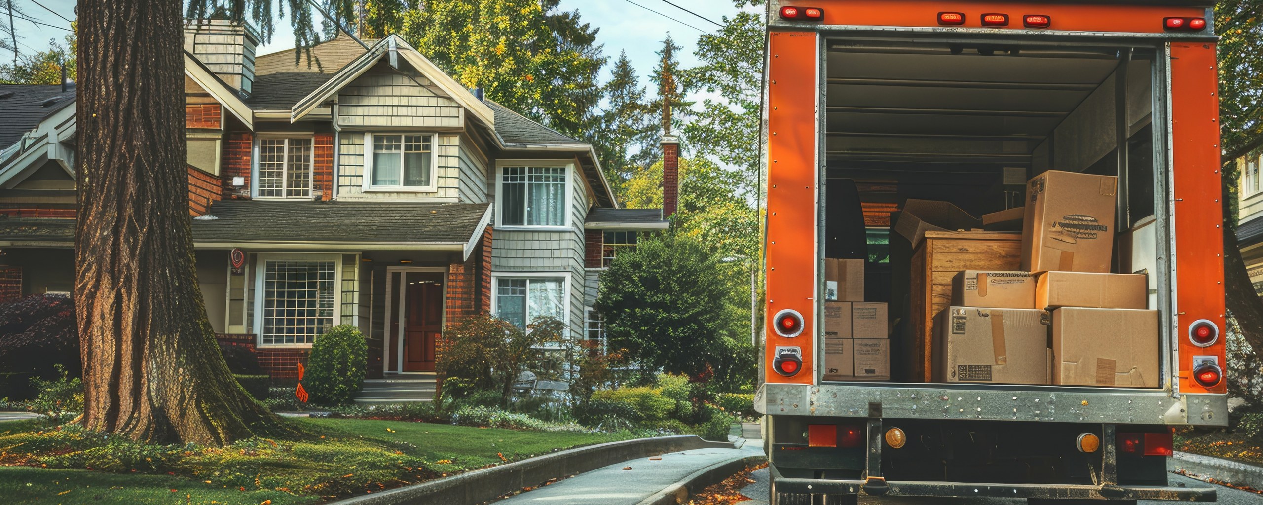 Moving truck and crew serving Covington, Kentucky