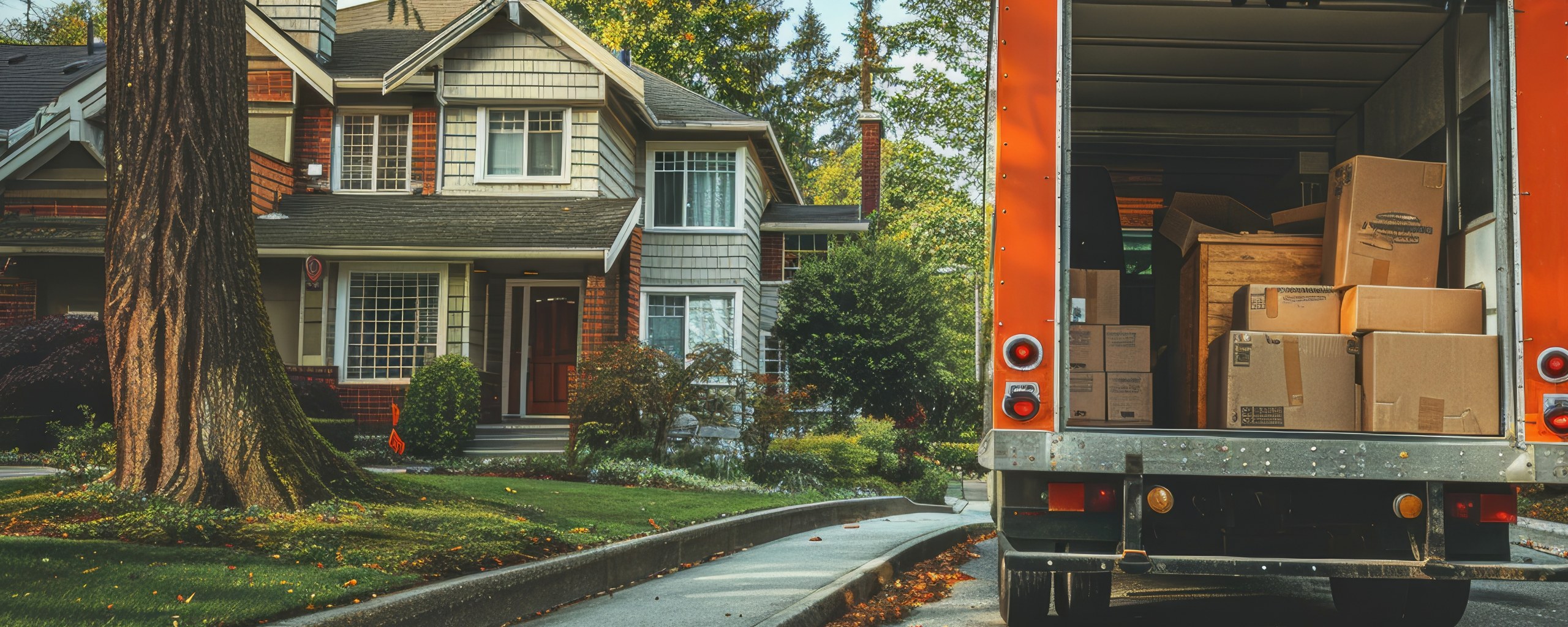 Moving truck and crew serving Sparks, Nevada